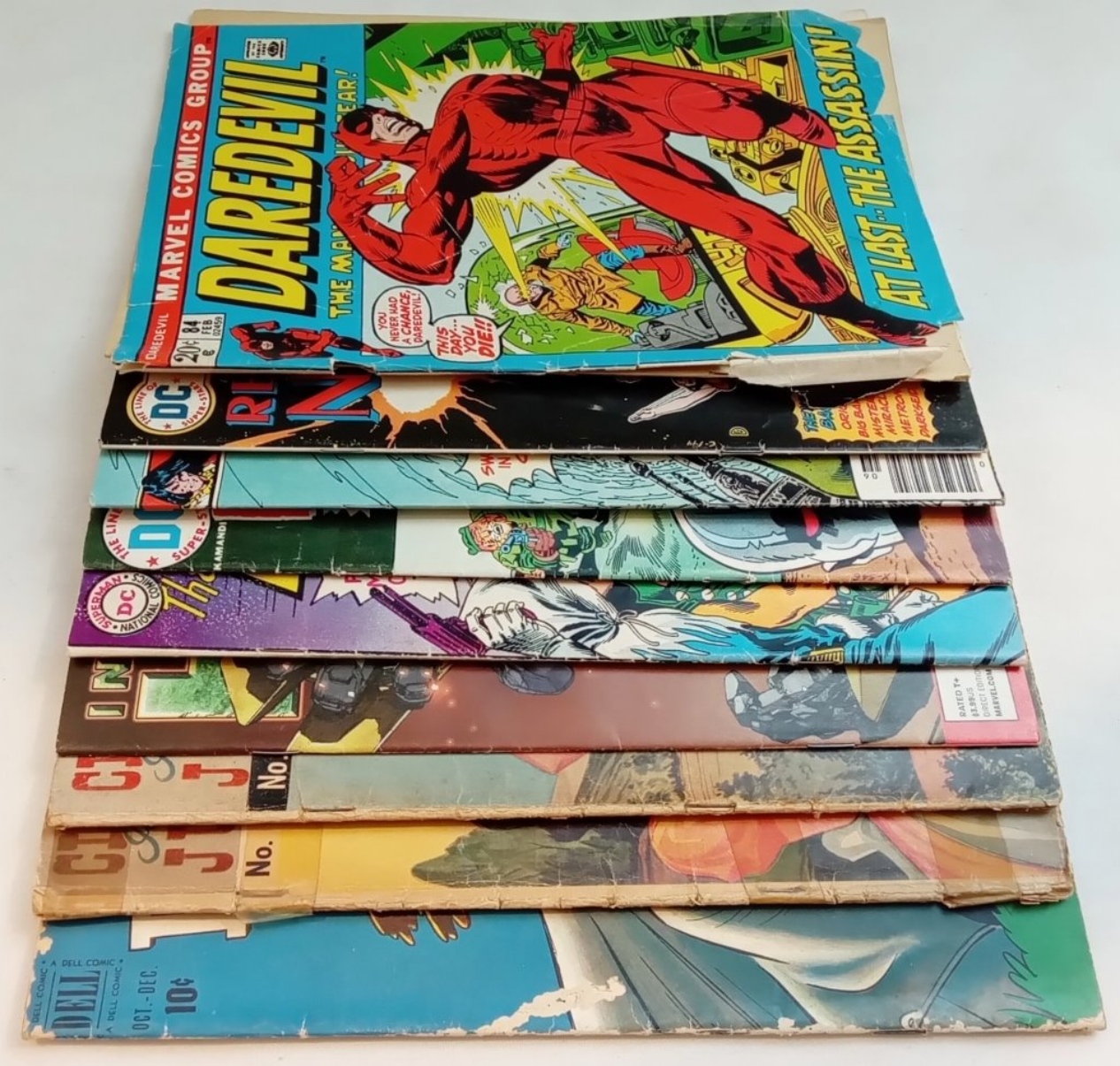 (8) Mixed Comic Book Lot
