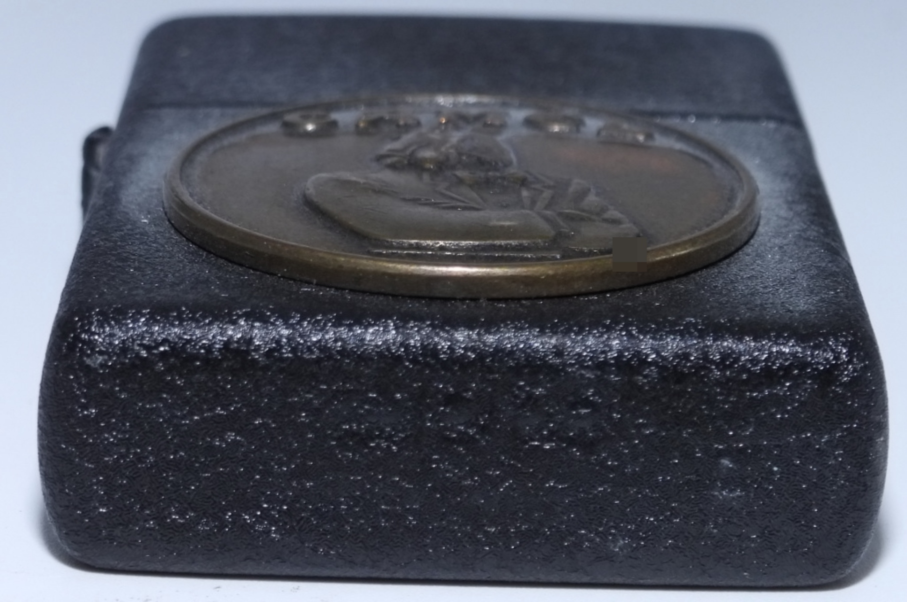 1997 Zippo Black Crackle Camel Emblem Lighter