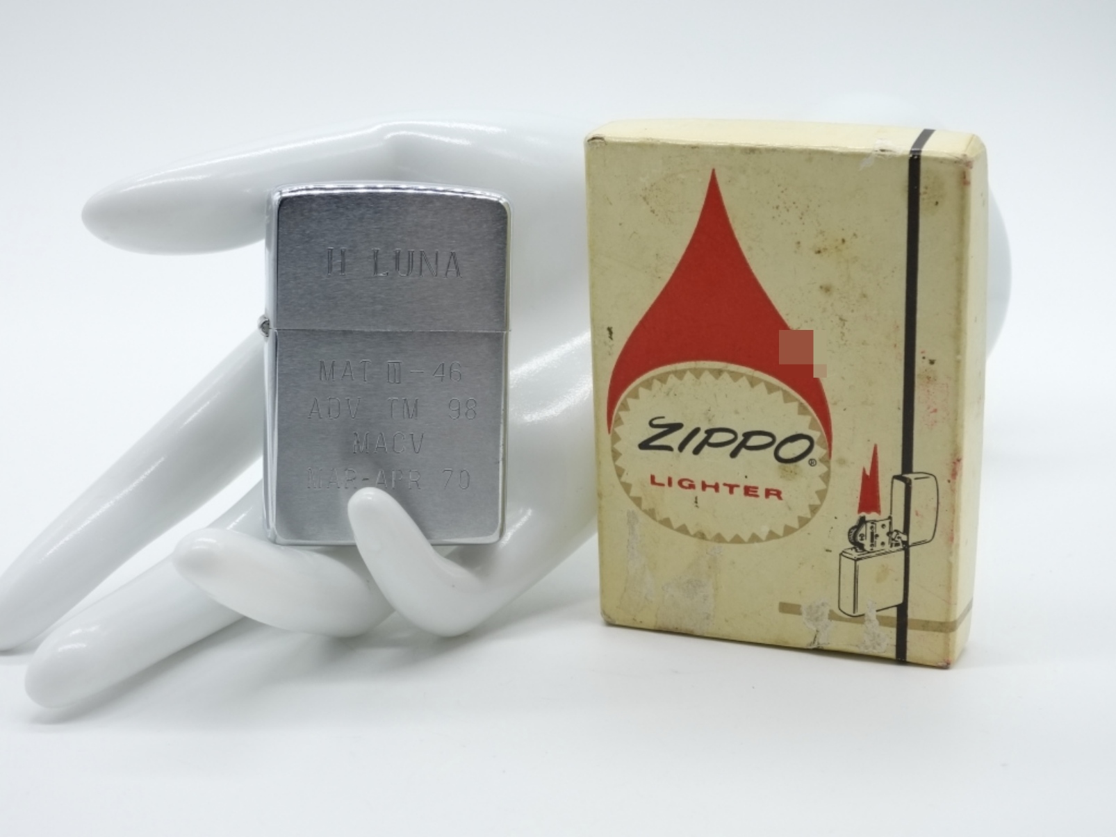 1970 Zippo Vietnam War Military Lighter
