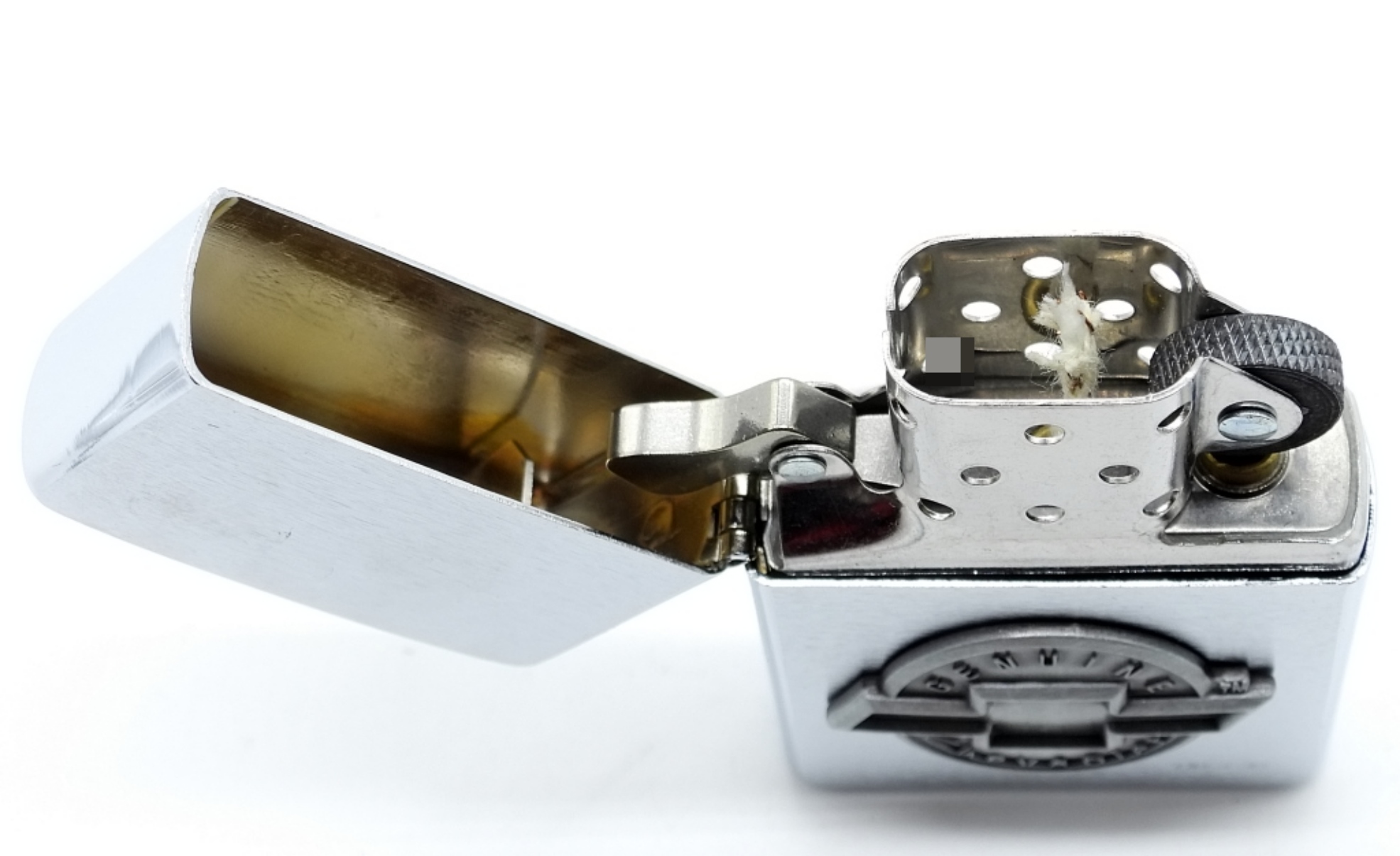 Zippo Genuine Chevrolet Chrome Lighter