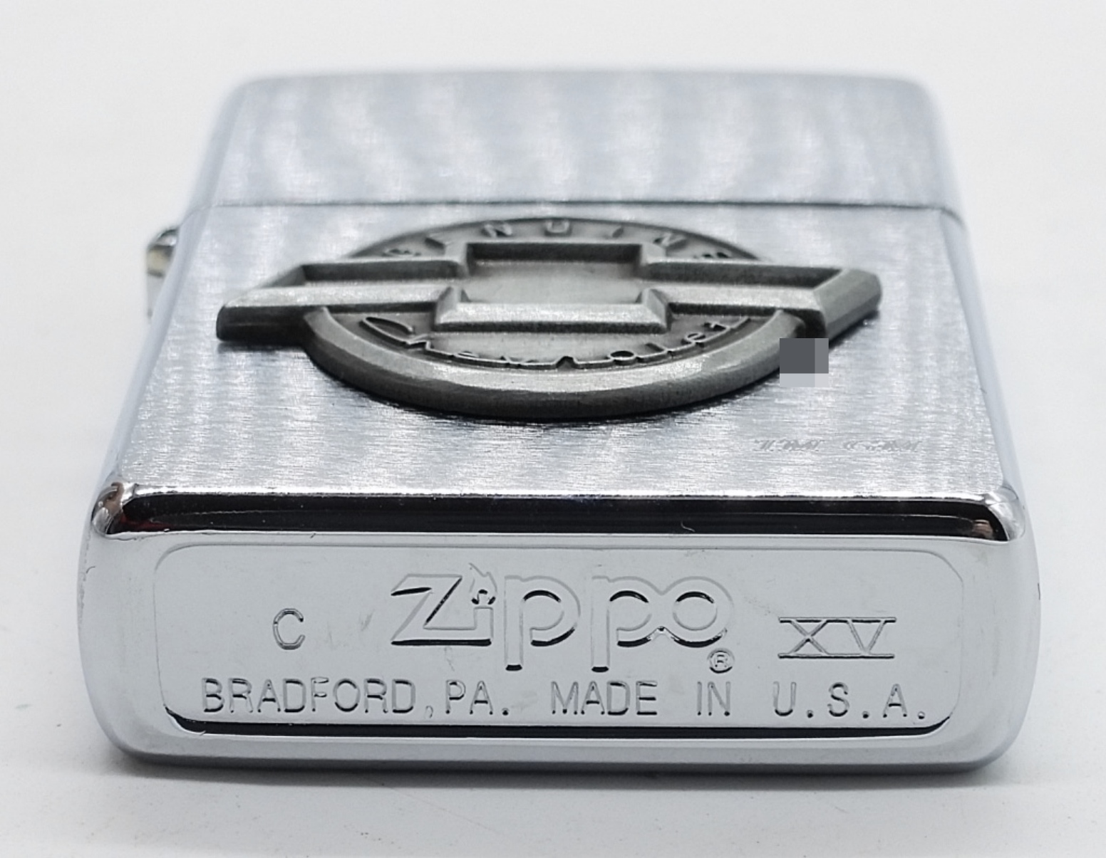 Zippo Genuine Chevrolet Chrome Lighter