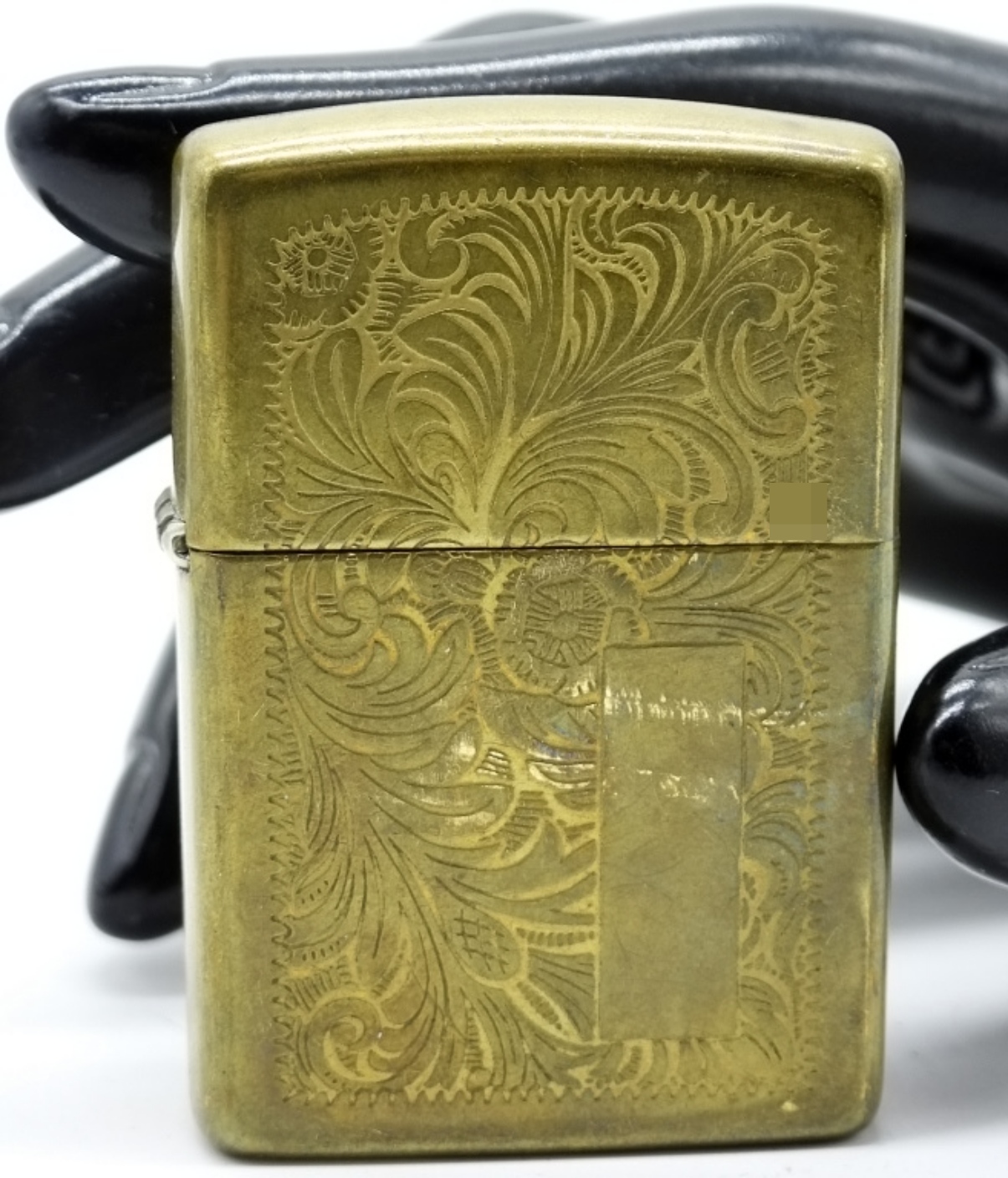 Zippo Venetian Pattern Brass Lighter