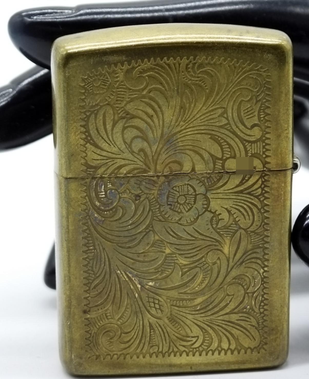 Zippo Venetian Pattern Brass Lighter