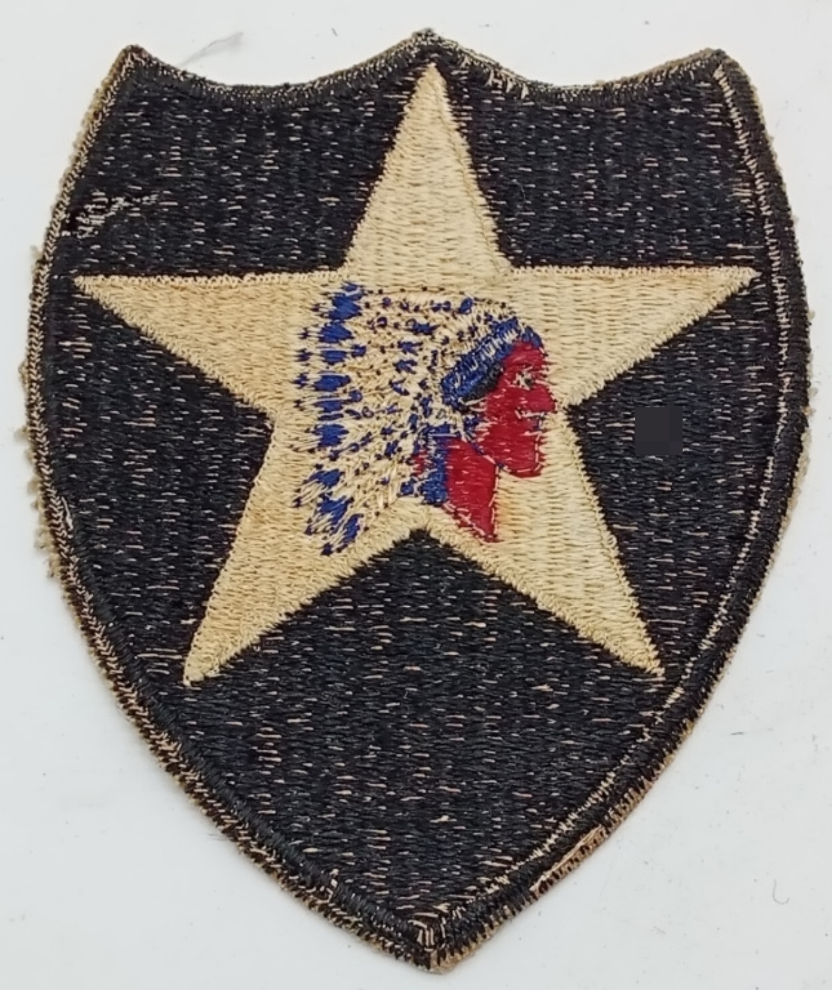 WWII U.S. Army 2nd Infantry Division Patch