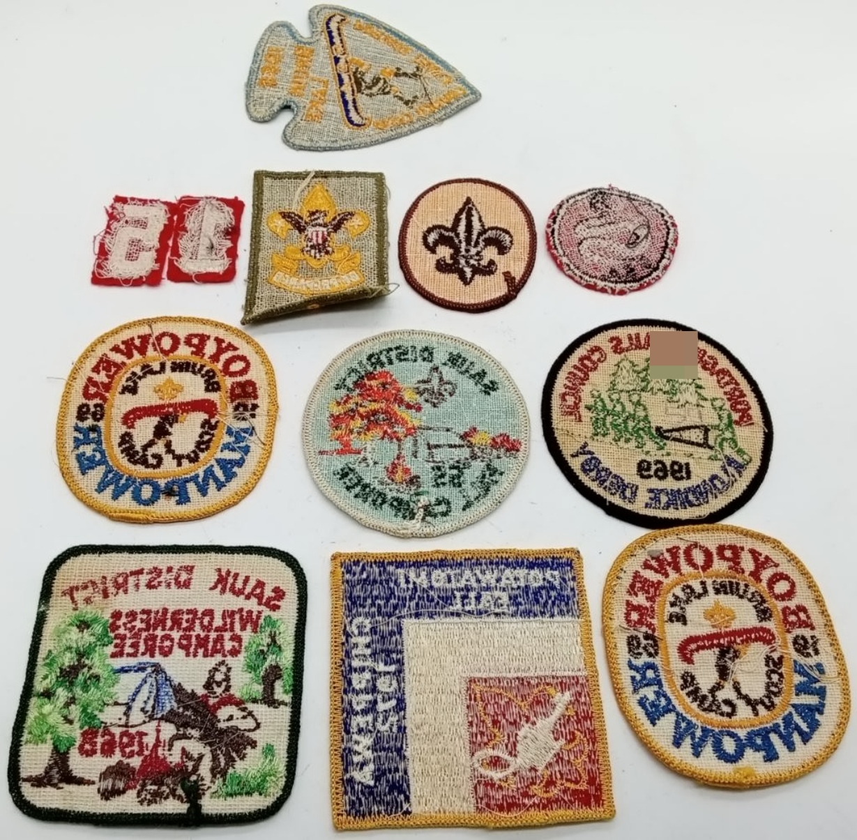 Boy Scout Patches Collection 1960s-70s
