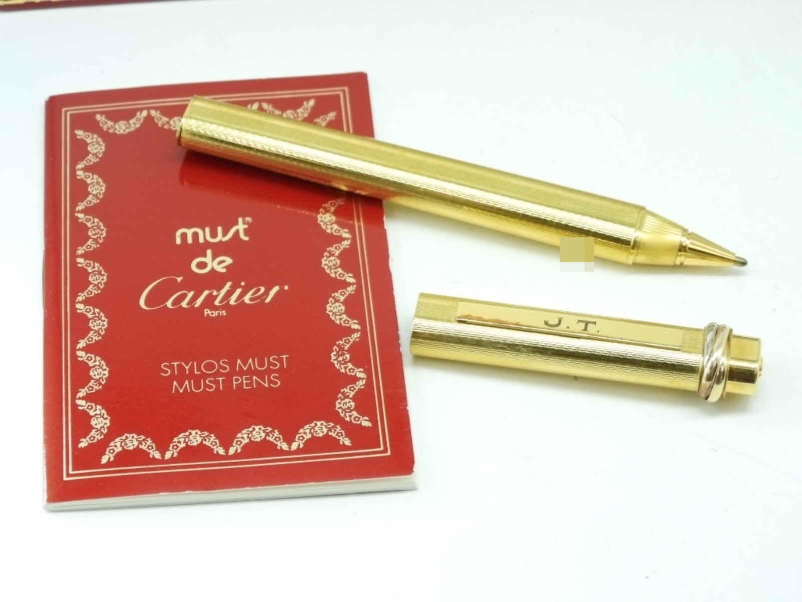Must de Cartier Gold-Tone Ballpoint Pen