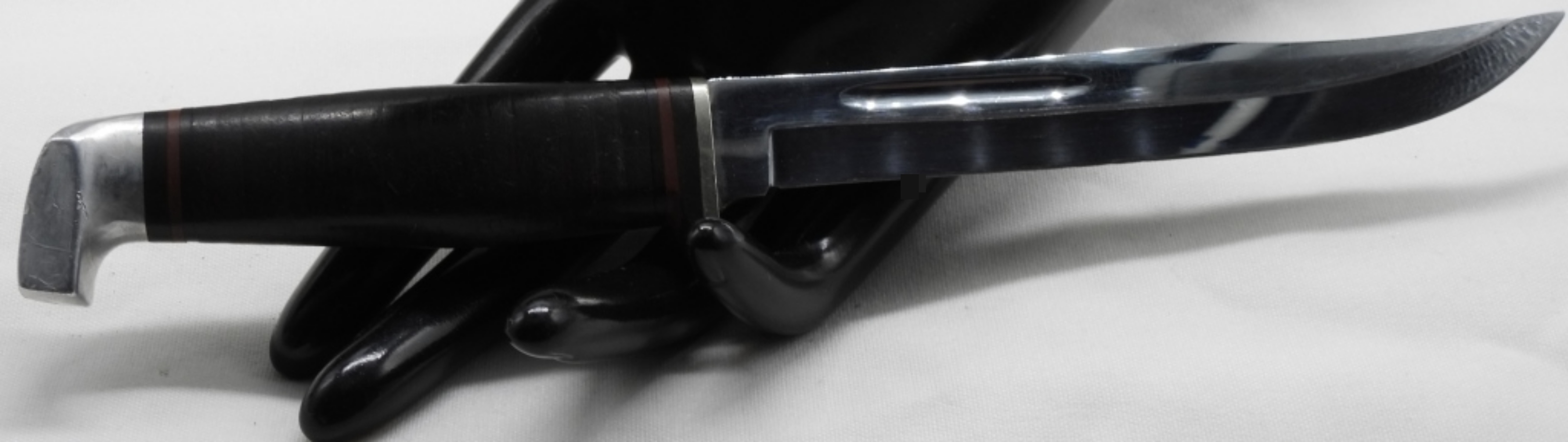 Case Fixed Blade Knife, Leather Wrapped Handle