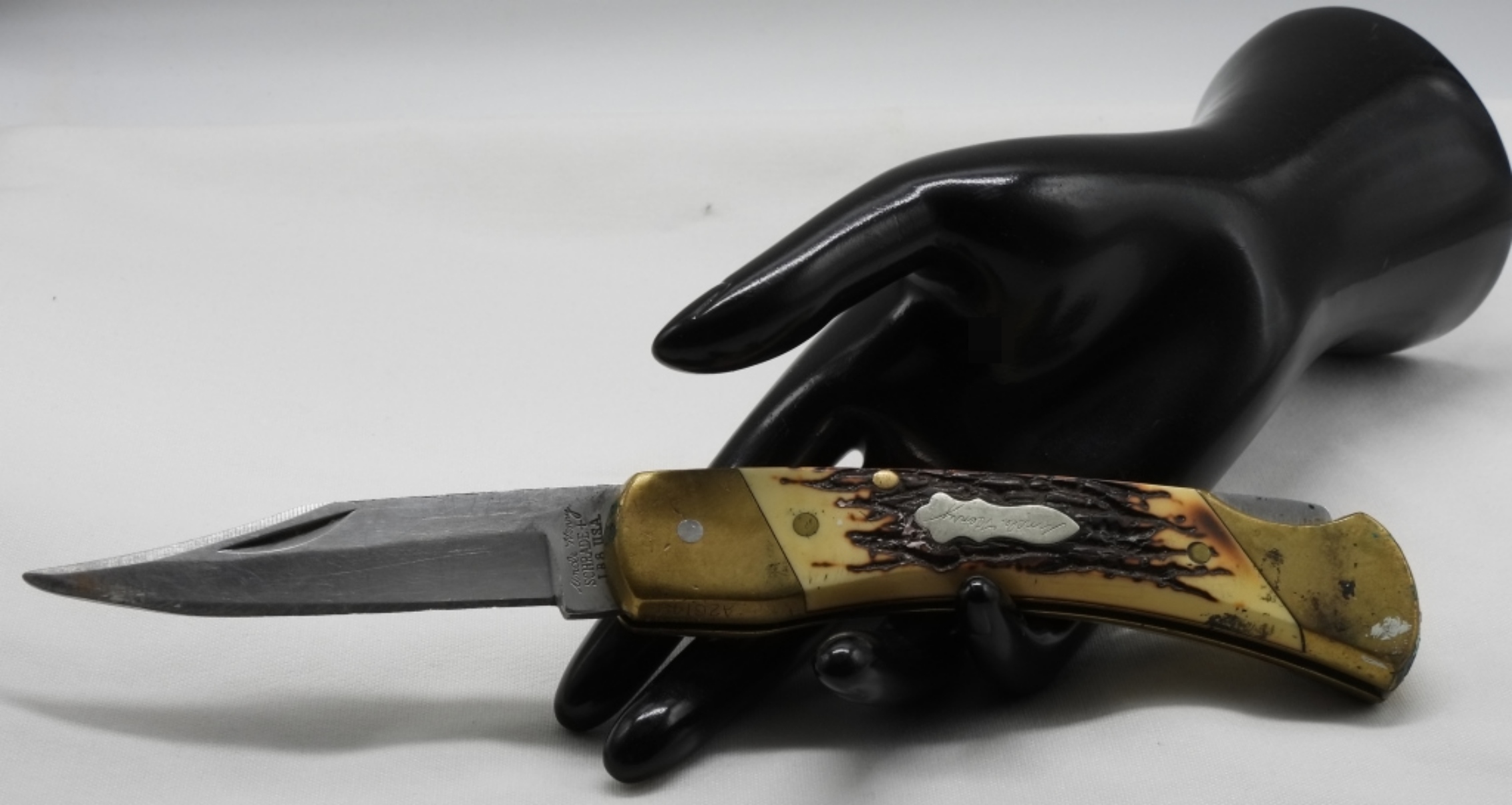 Uncle Henry Schrade LB8 Fixed Blade w/ Sheath