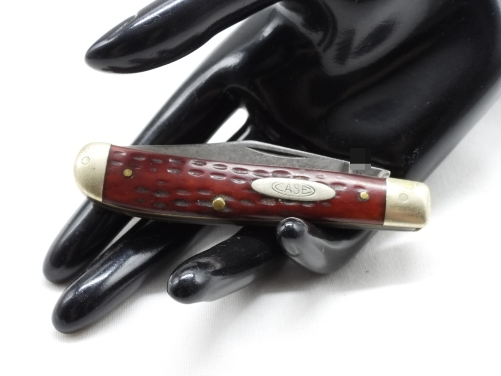 Case Pocket Knife 6207, Red Handle