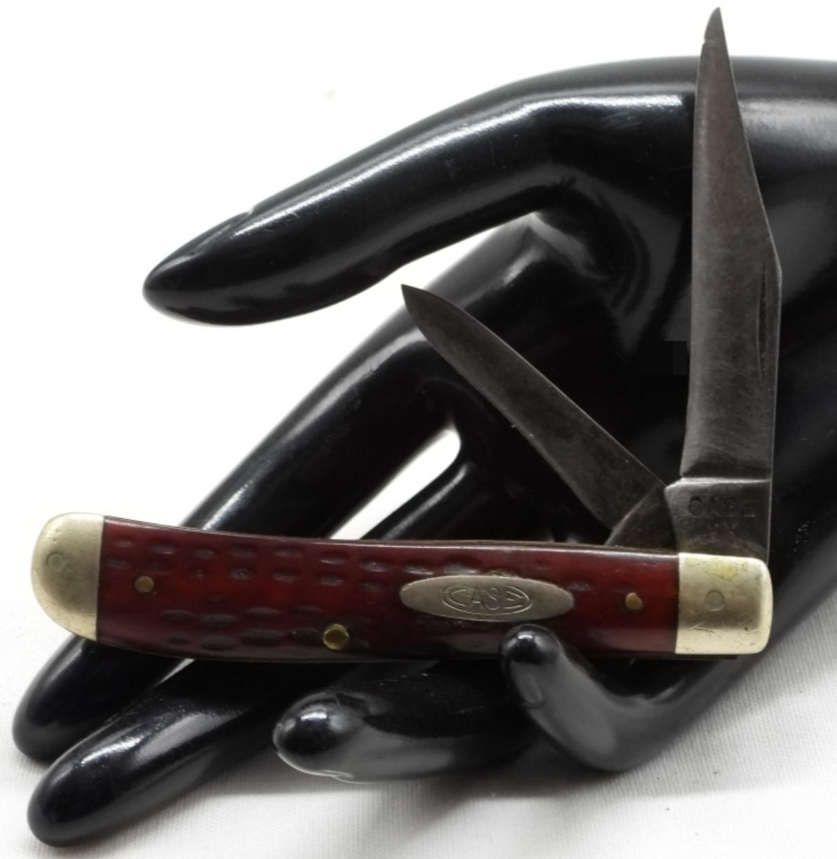 Case Pocket Knife 6207, Red Handle