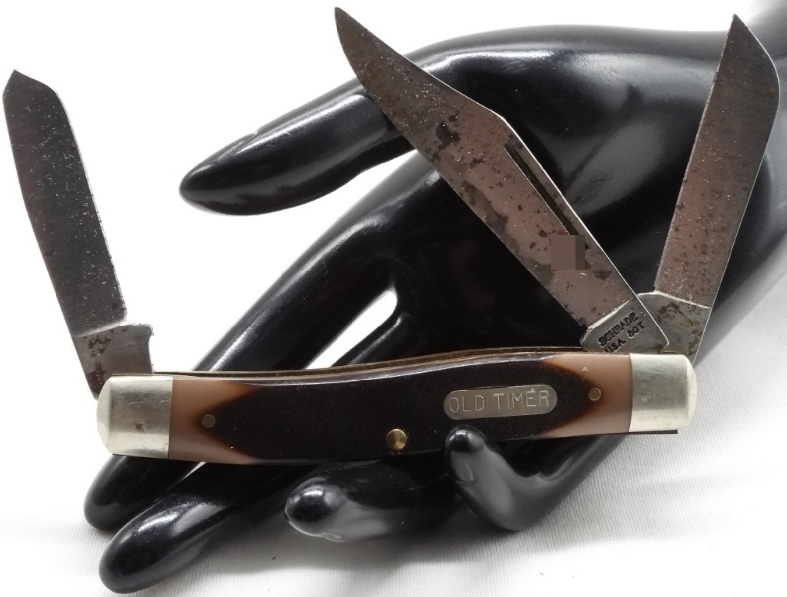 Schrade Old Timer Stockman, Tortoiseshell Handle