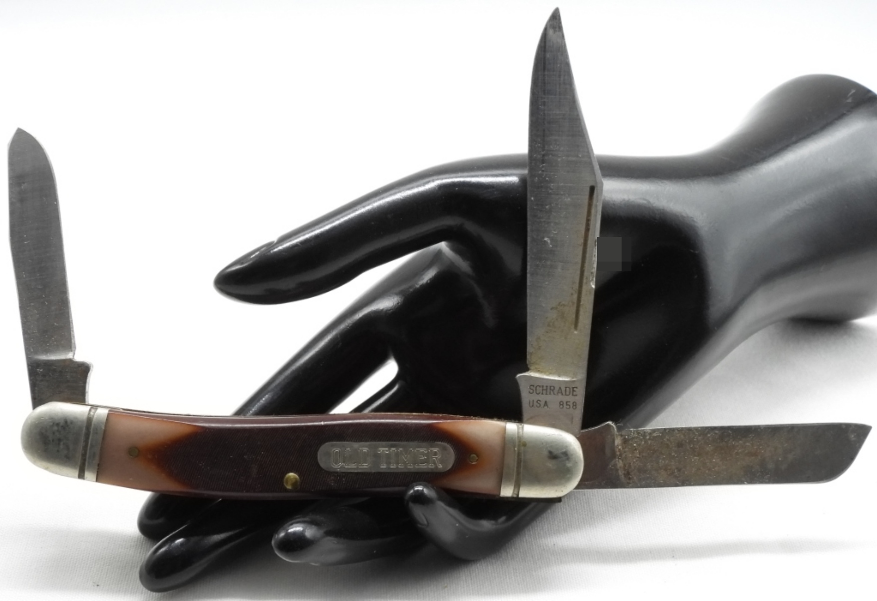 Schrade 858 Old Timer 3-Blade Stockman