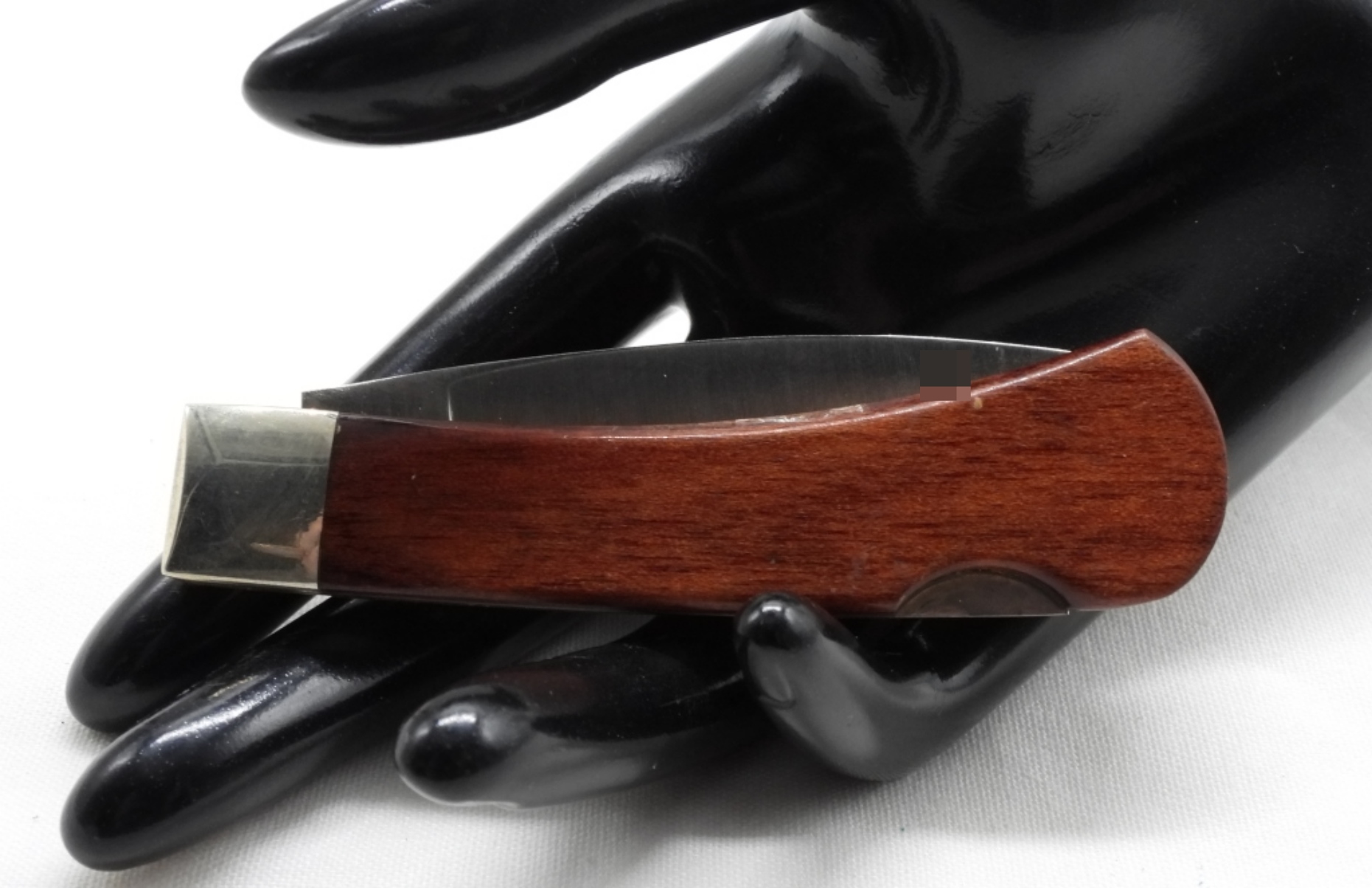 Sears Craftsman Folding Knife, Wood Handle