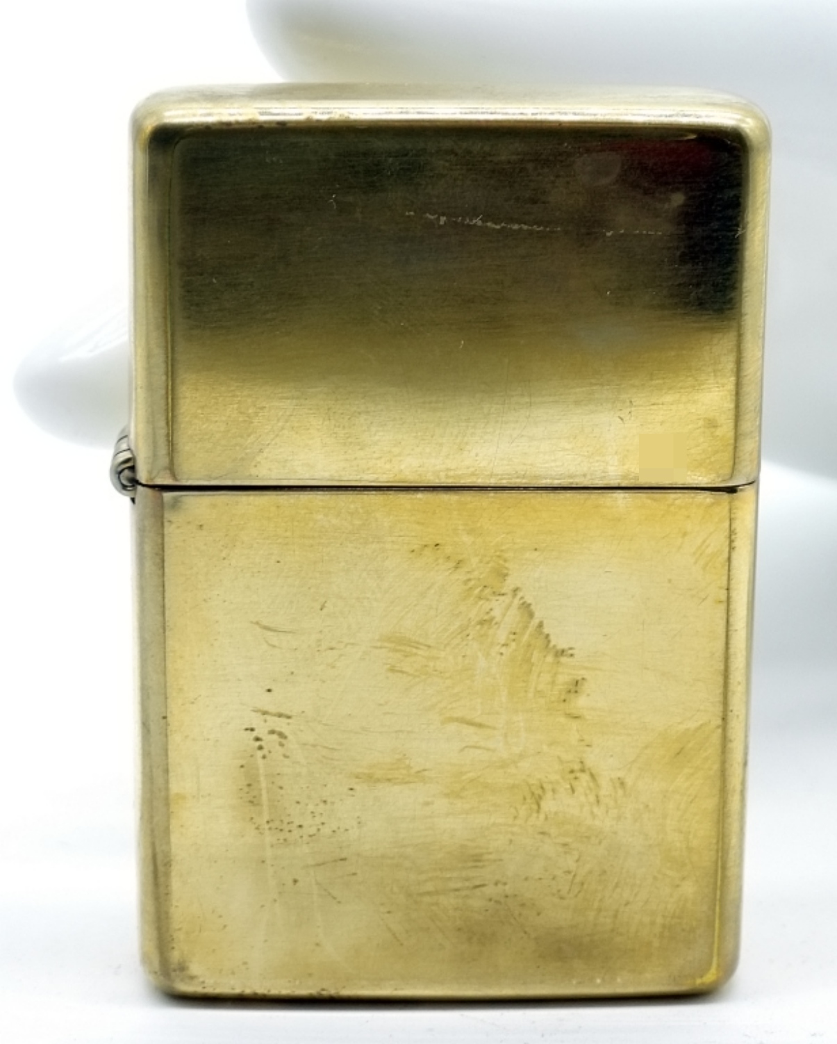 Vintage Zippo Patent 2032695 Brass Lighter