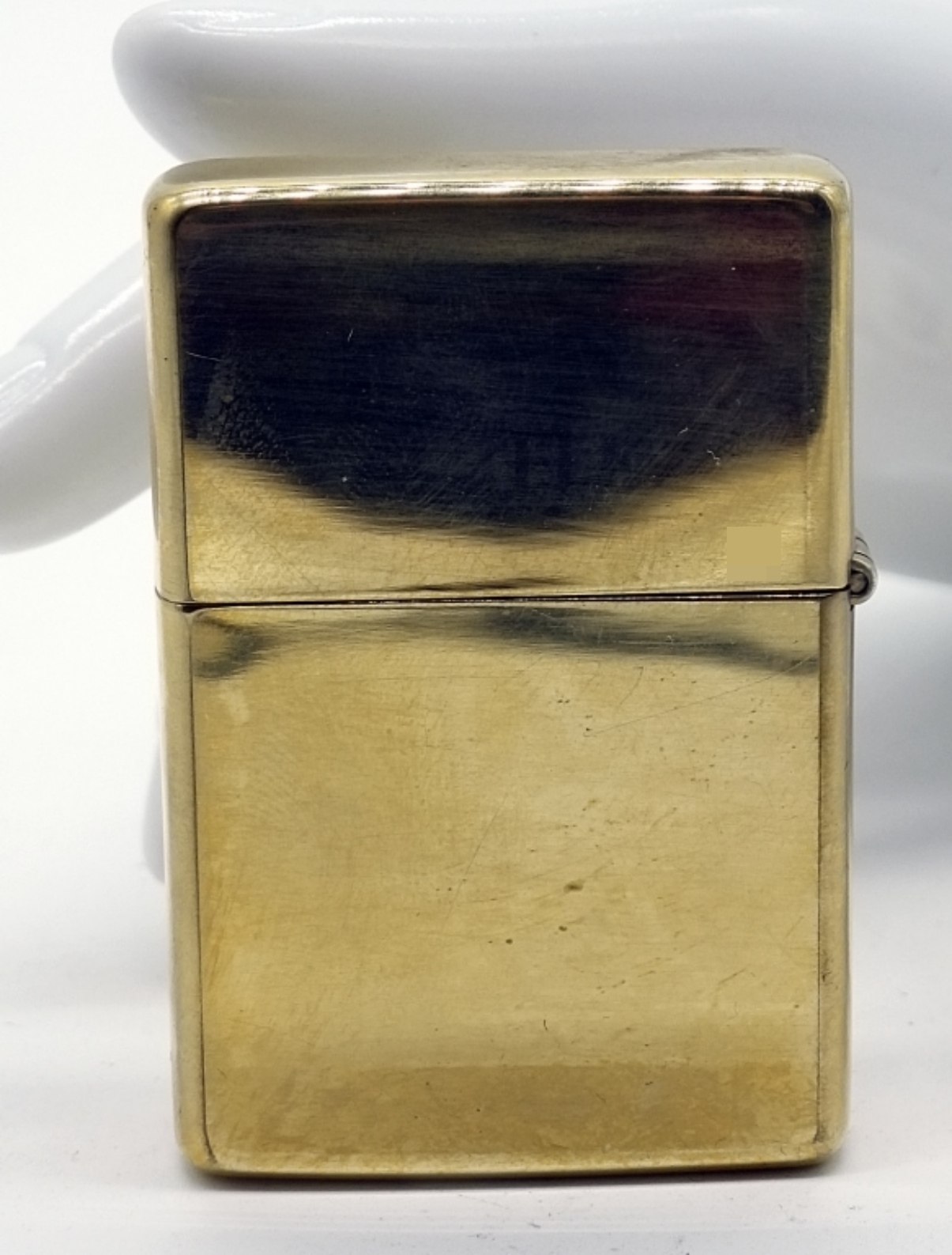 Vintage Zippo Patent 2032695 Brass Lighter