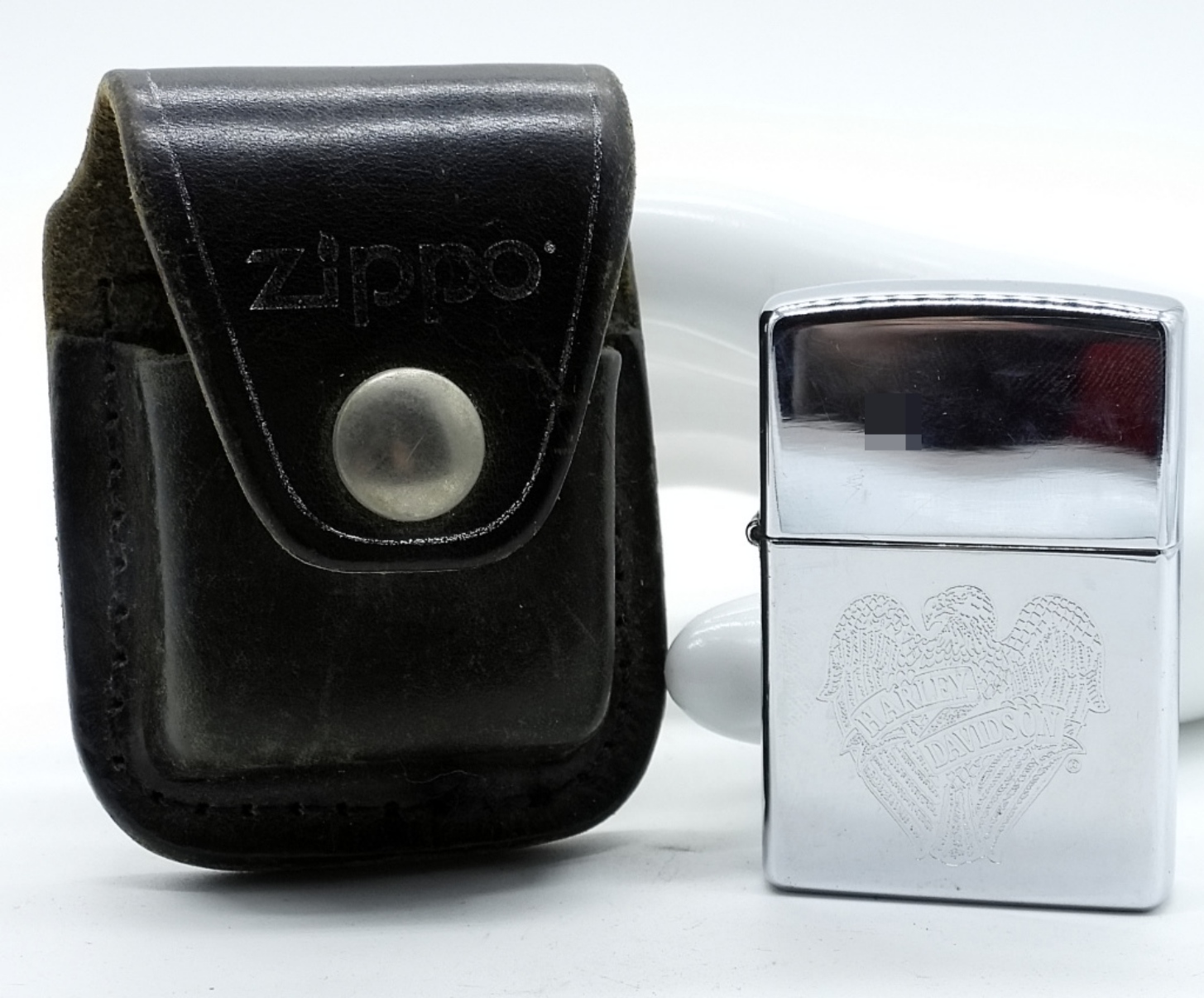 Zippo Harley-Davidson Eagle Lighter with Case