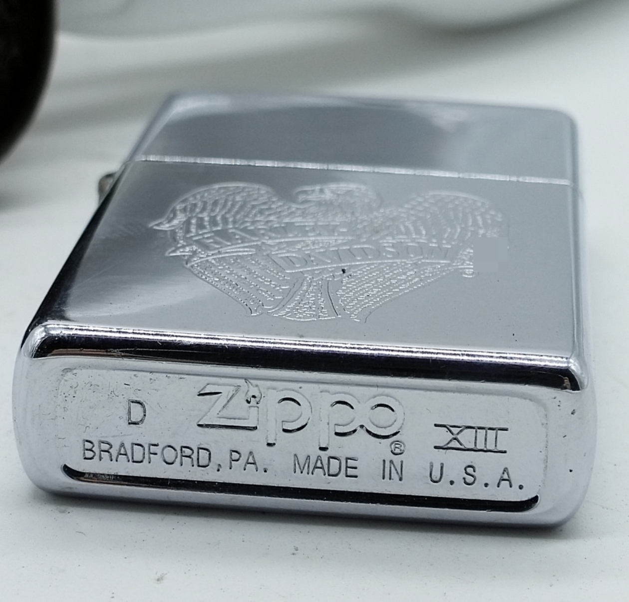 Zippo Harley-Davidson Eagle Lighter with Case
