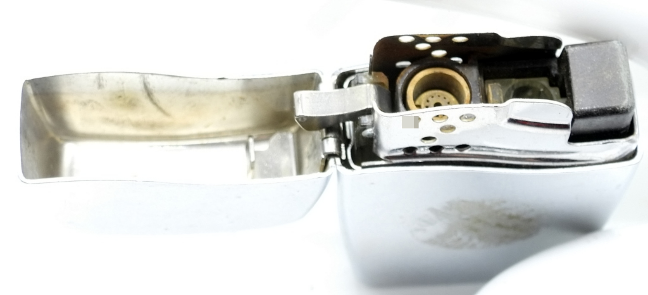 2005 Zippo Lighter Chrome Finish
