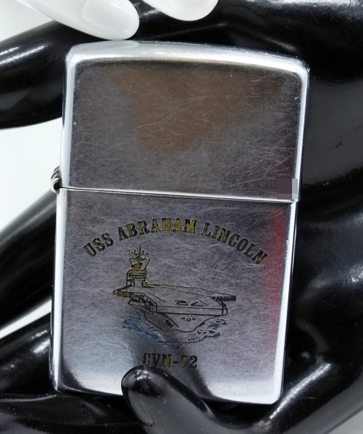 2004 USS Abraham Lincoln CVN-72 Zippo Lighter