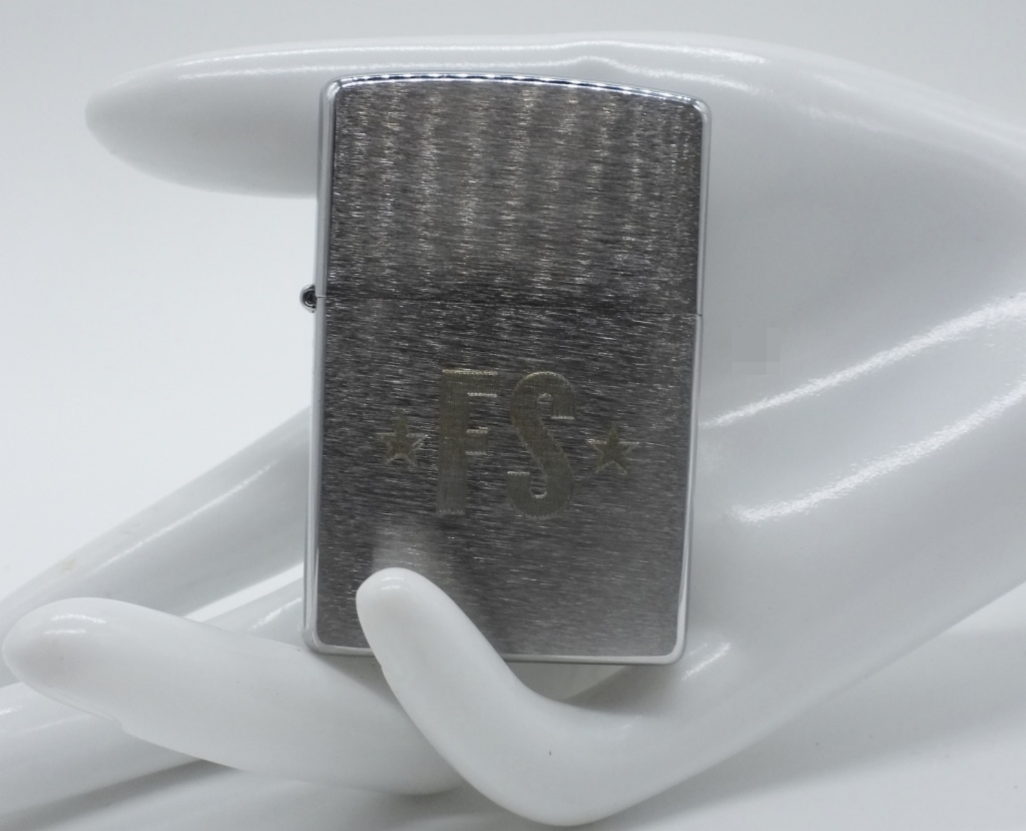 Zippo Chrome Lighter with FS Engraving