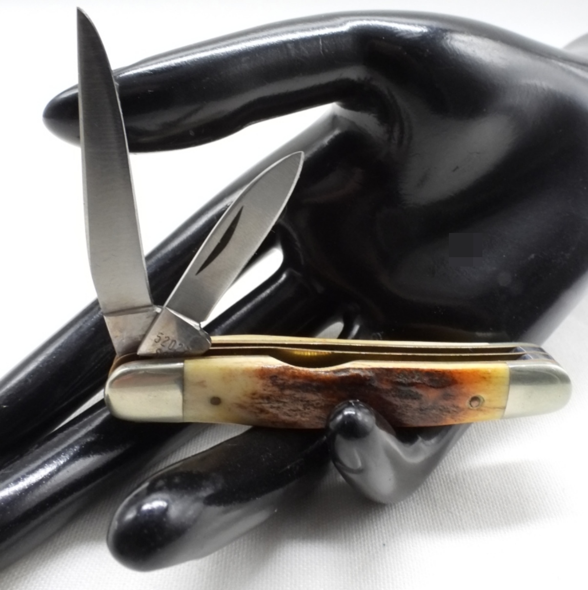 Case XX Stainless Trapper, Burnt Bone Handle