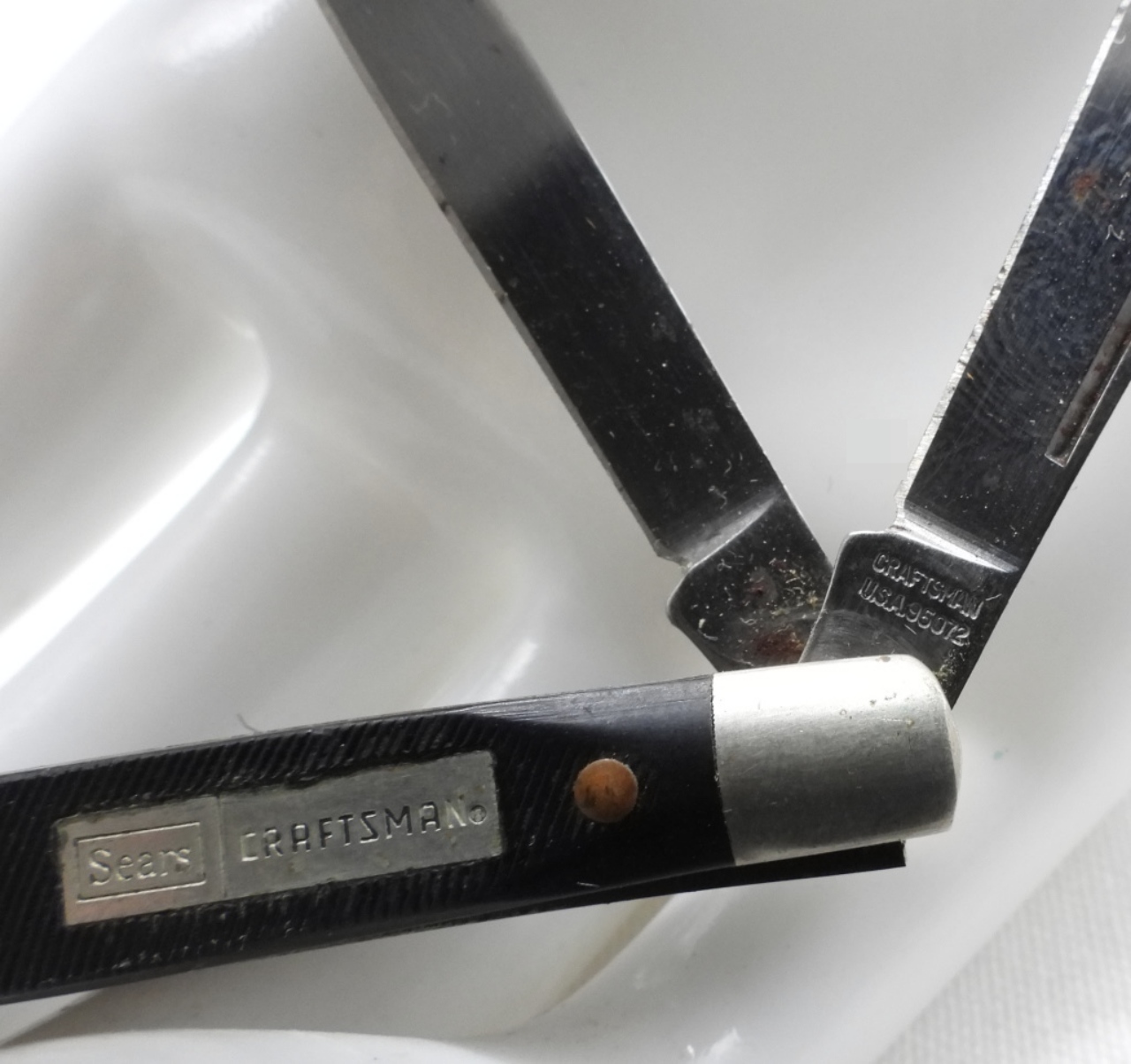 Vintage Pocket Knives - Boker and Sears Craftsman