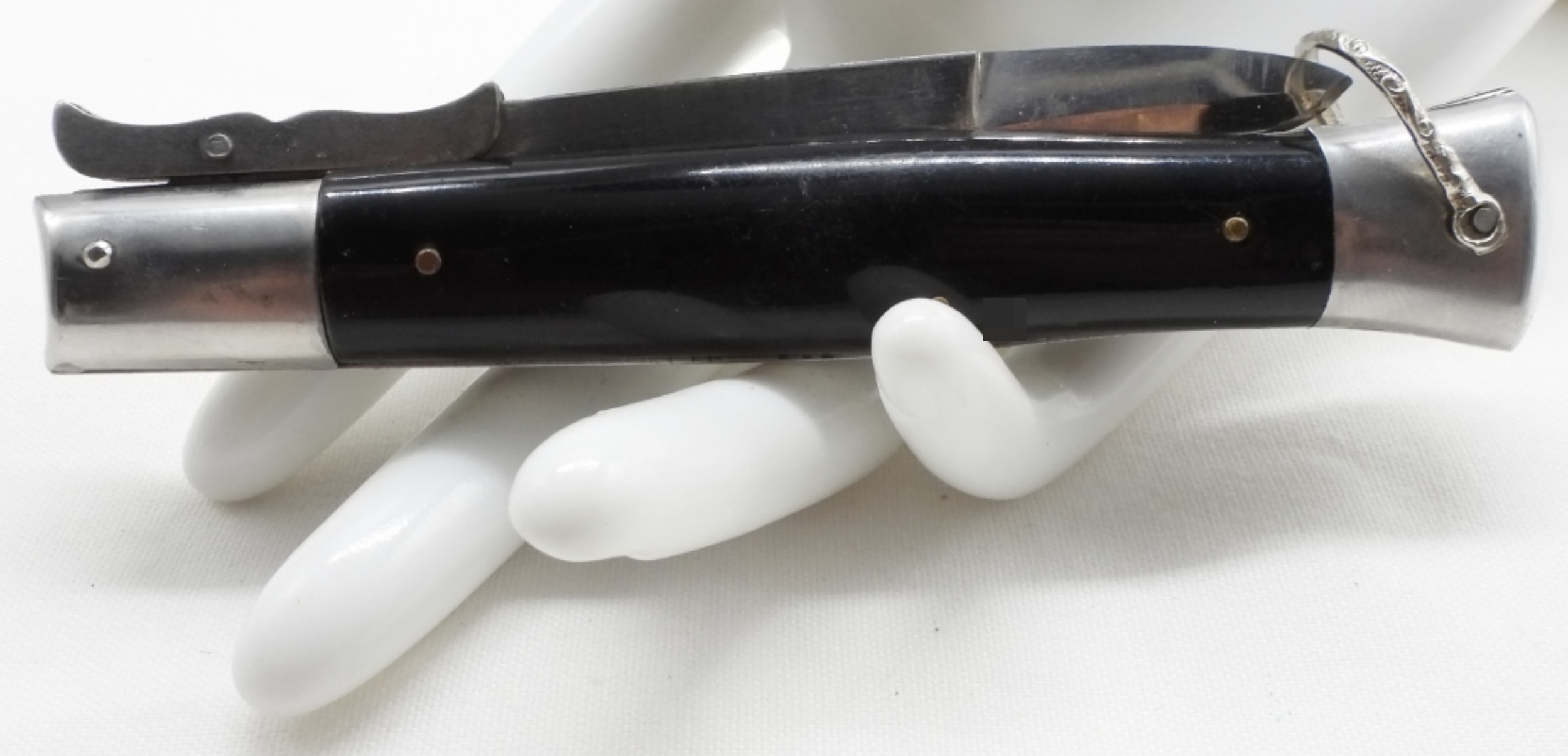 Rizzuto Stiletto Milano, Black Handle