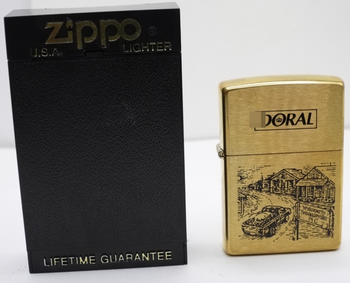 Doral Welcome To Tobaccoville Zippo Unfired