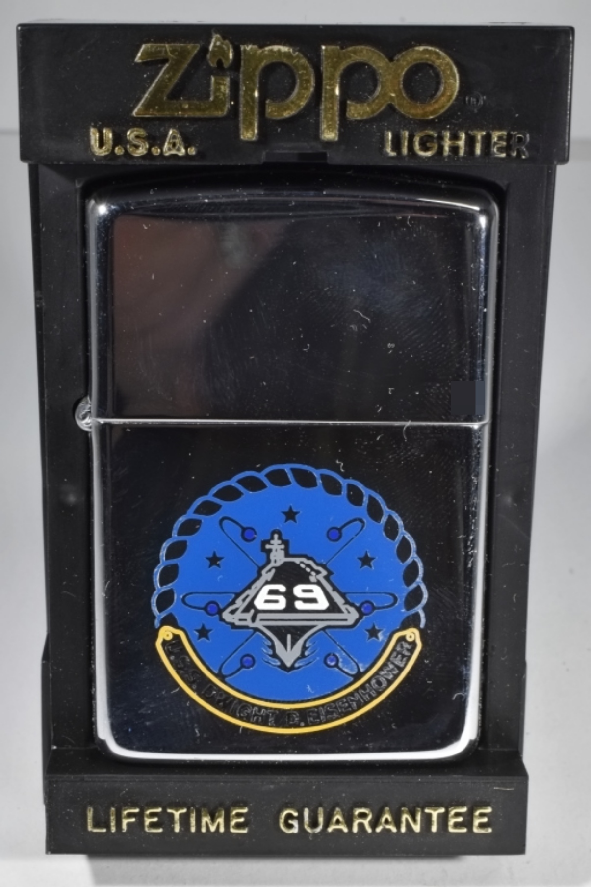 USS Dwight D. Eisenhower CVN-69 Zippo Lighter