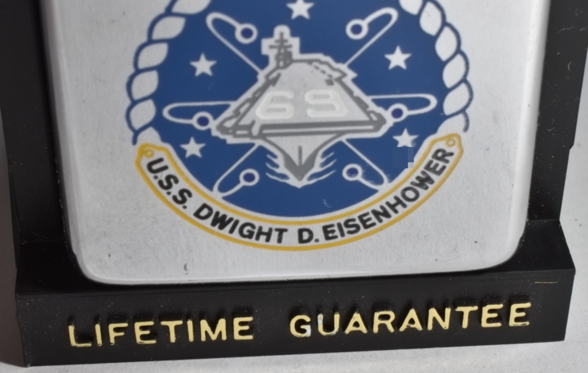 USS Dwight D. Eisenhower CVN-69 Zippo Lighter