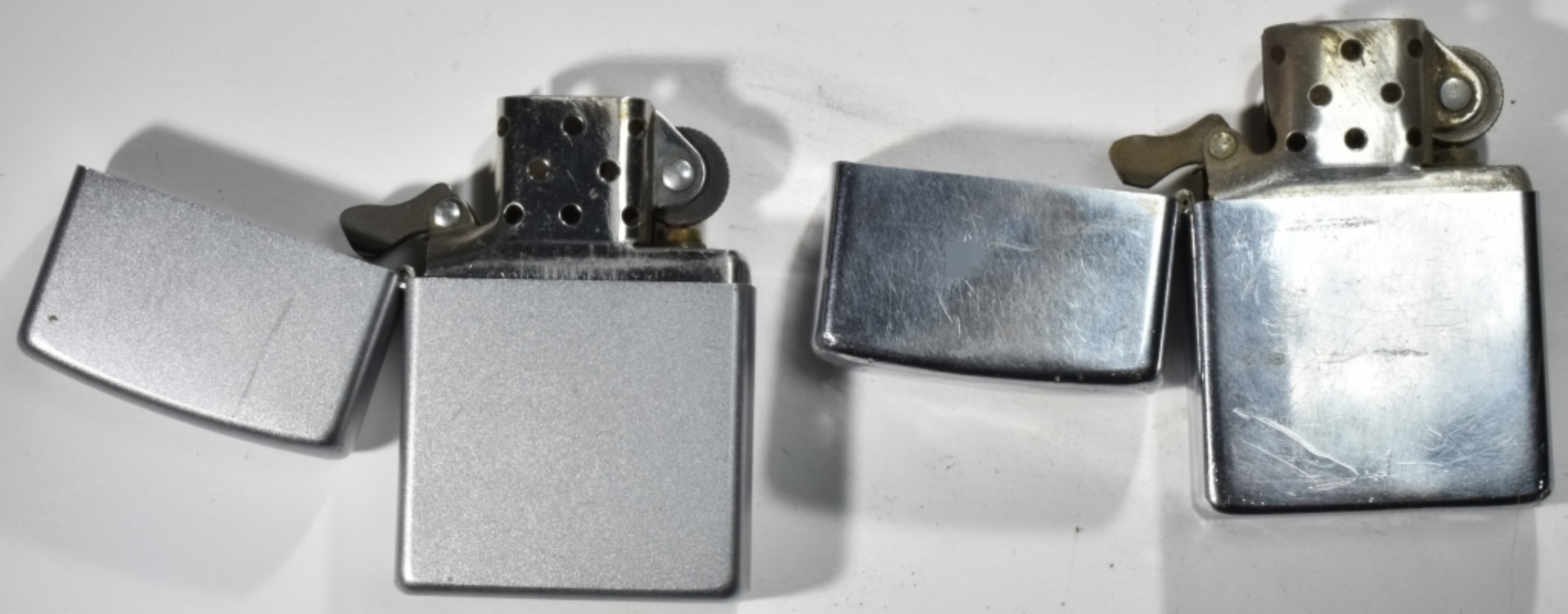 Pair of Vintage Zippo Lighters