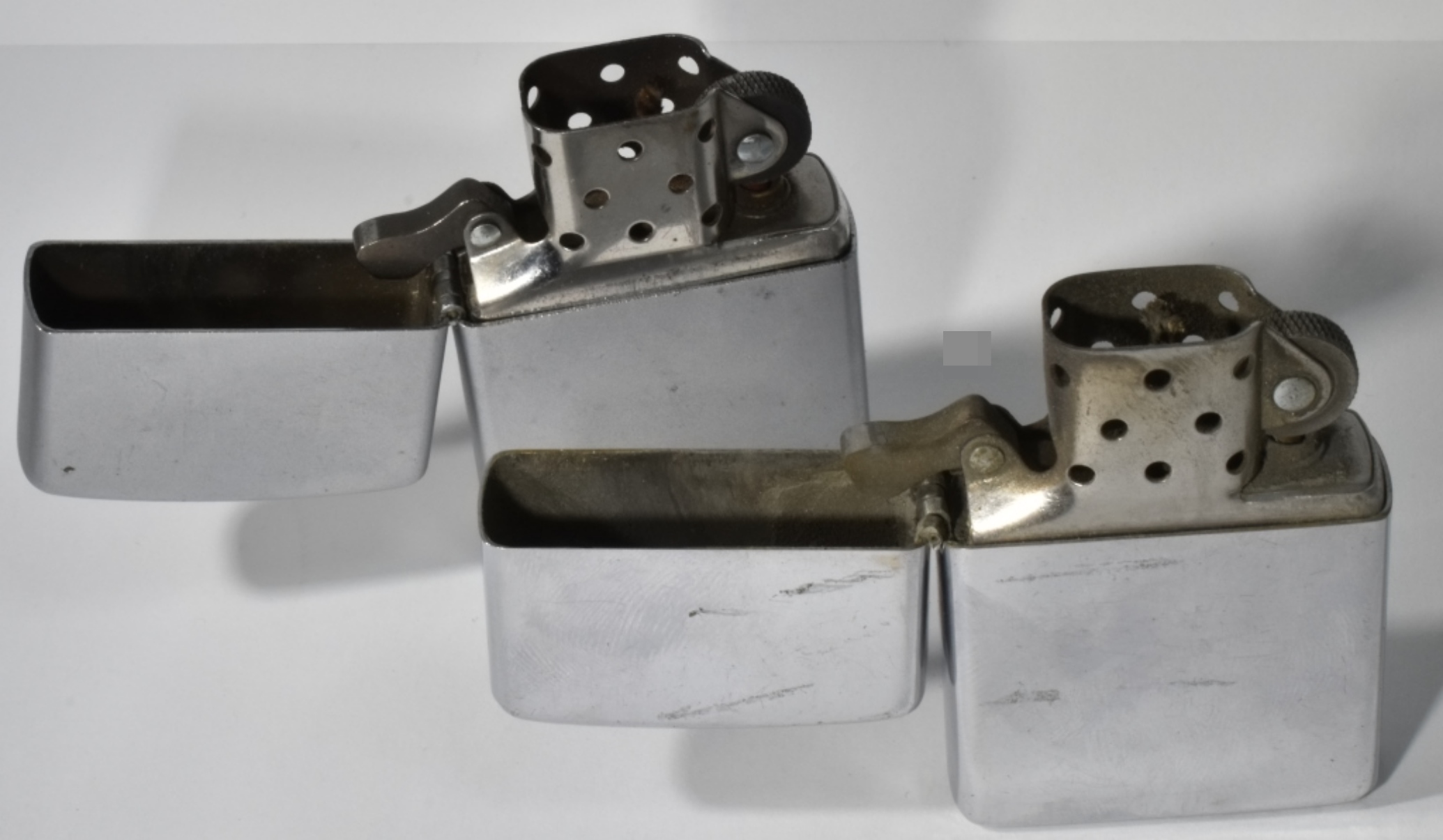 Pair of Vintage Zippo Lighters