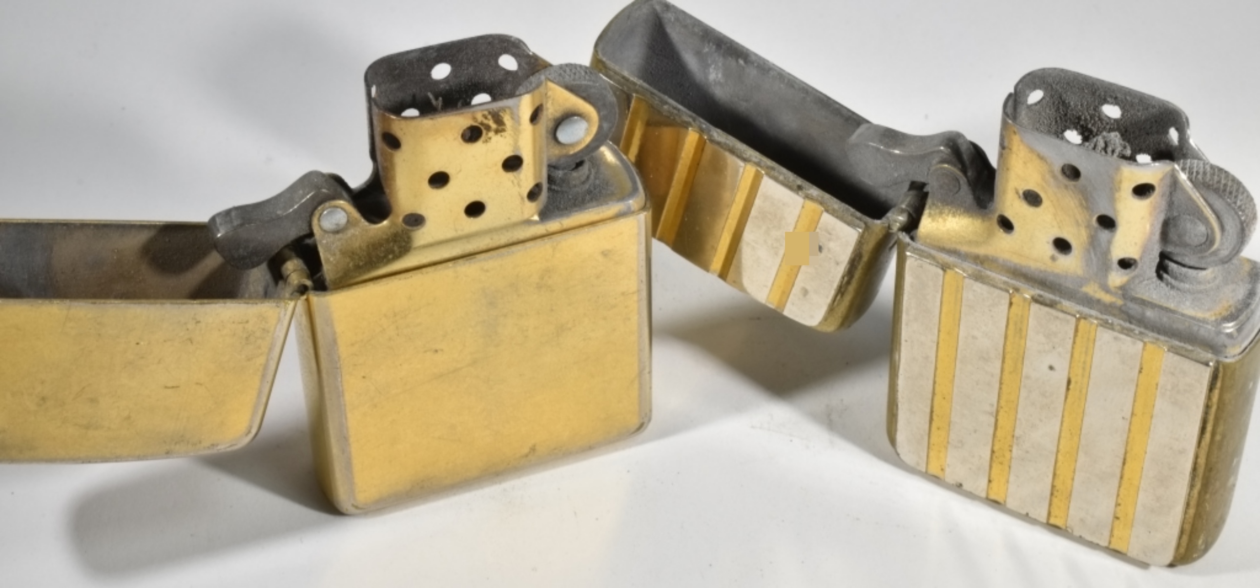 Vintage Zippo Lighters, Both Used