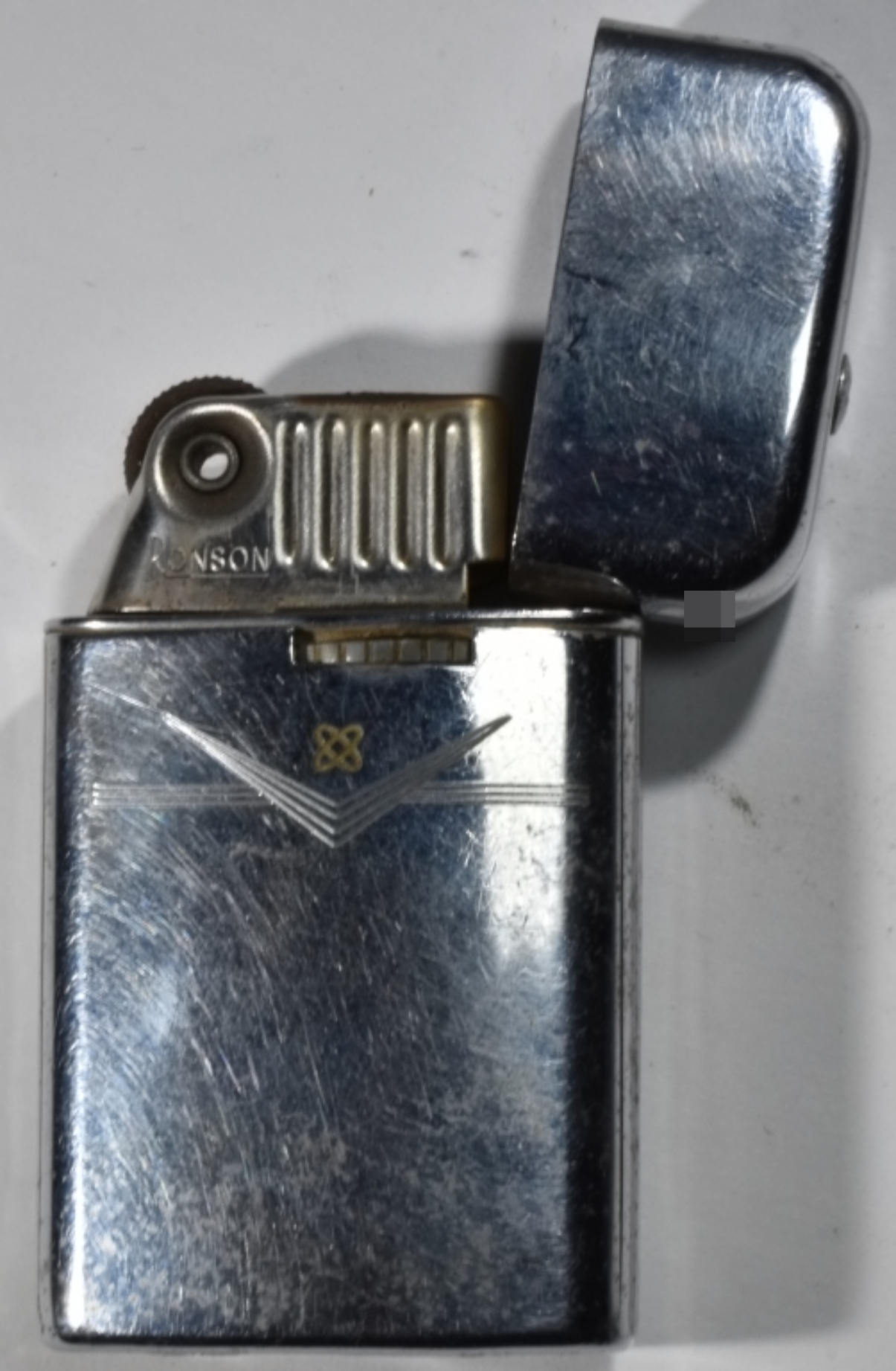 Ronson Varaflame Windlite Lighter Chrome Finish