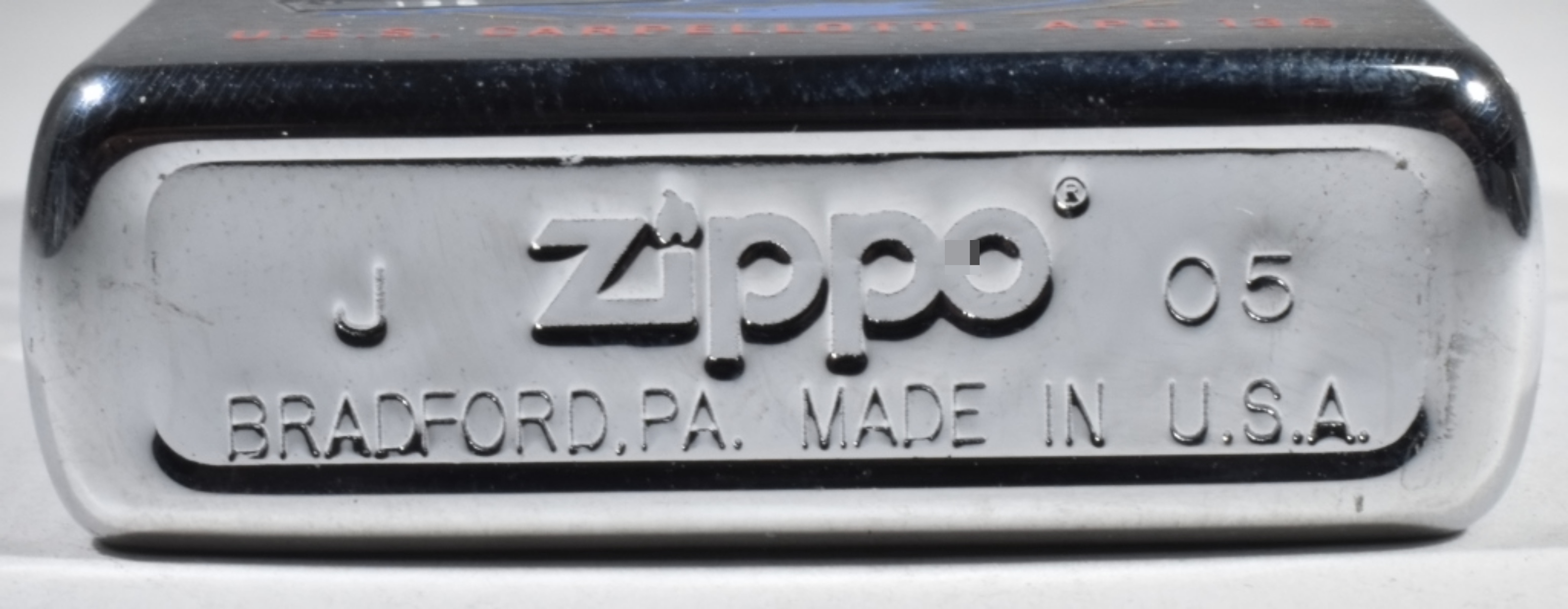 USS Carpellotti APD 136 Zippo Lighter