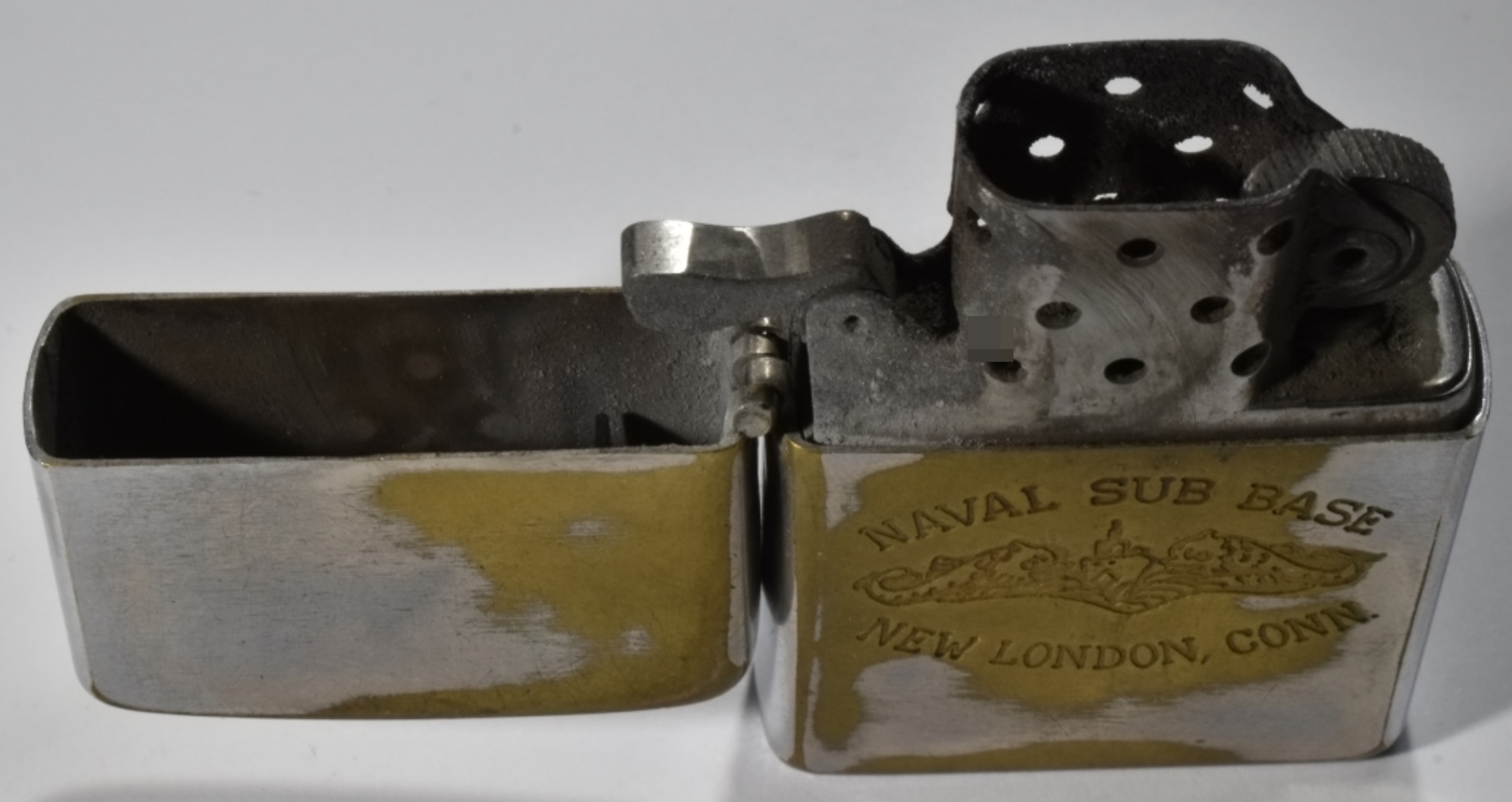 Naval Sub Base New London Zippo Lighter