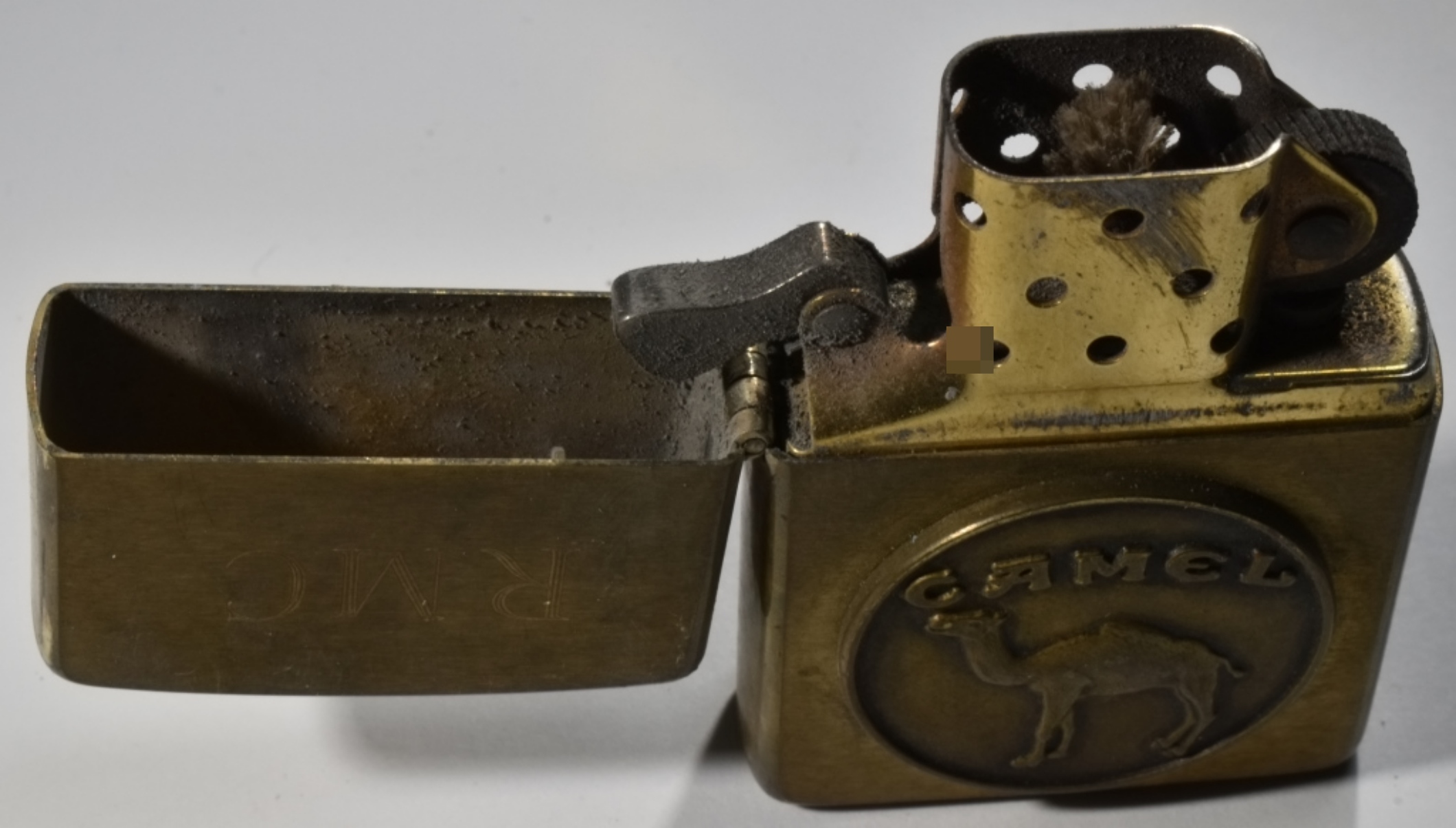 1992 Zippo Camel Cigarettes Lighter Brass