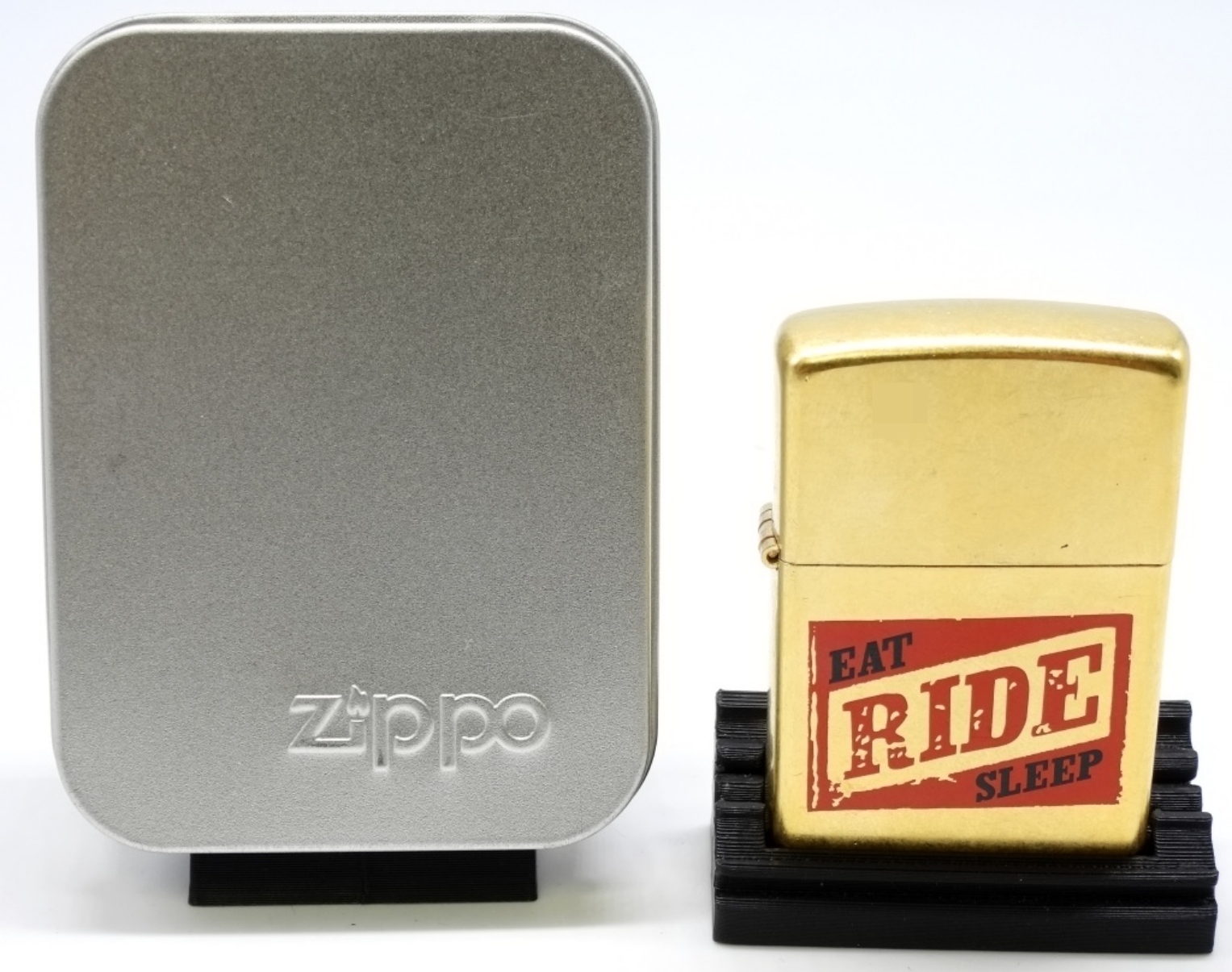Marlboro Eat, Ride, Sleep Zippo 2004 Unfired