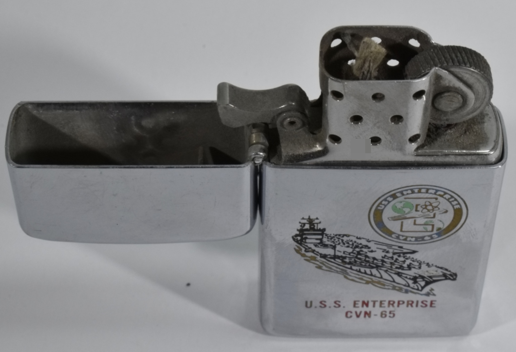 USS Enterprise CVN-65 Zippo Lighter