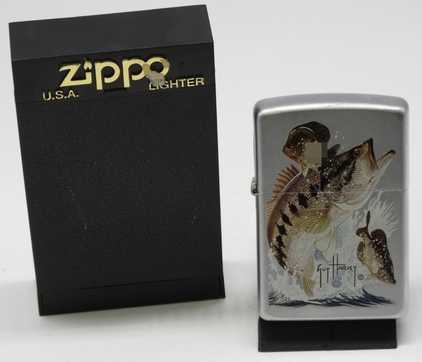 2003 Guy Harvey Bass Zippo Unfired