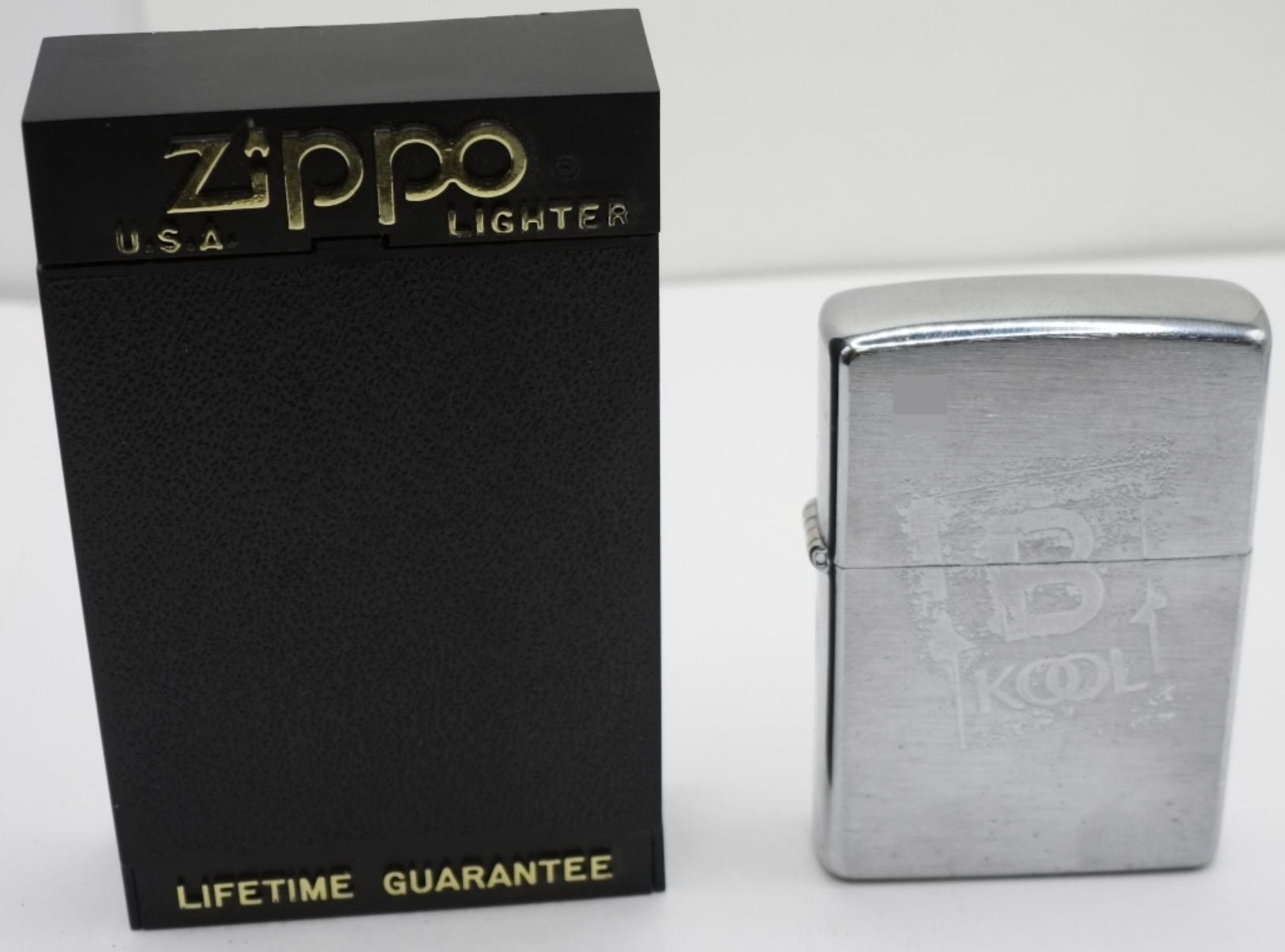 B KOOL Cigarettes Advertising Zippo Unfired