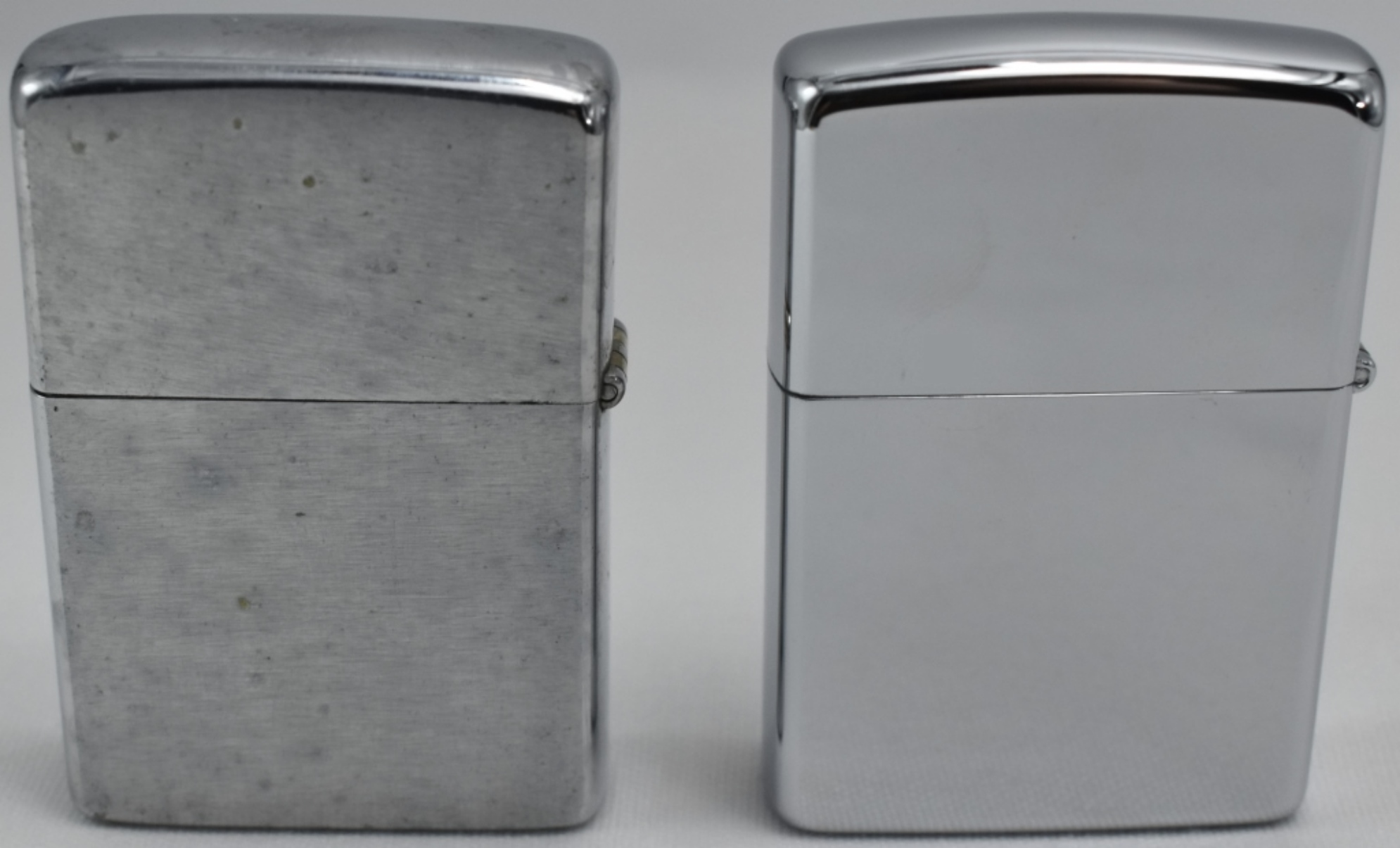 Pair Zippo Advertising Lighters, BLD & Ingersoll