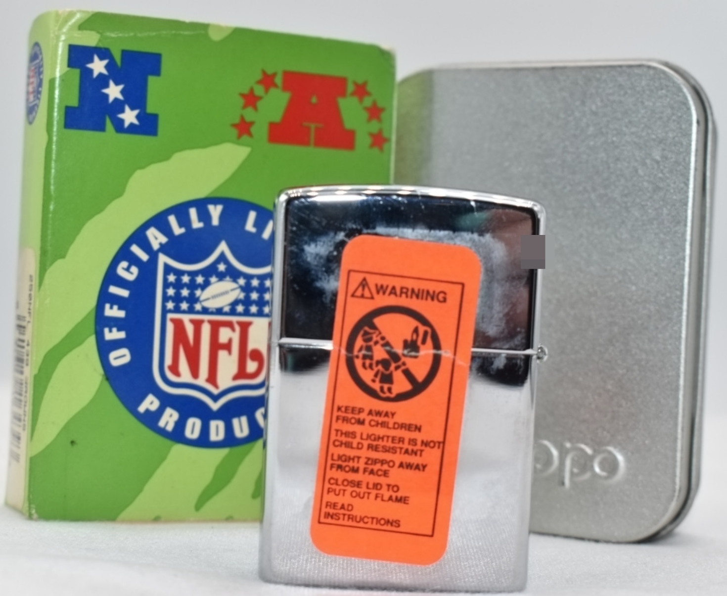 1999 Zippo NFL Cleveland Browns High Polish Chrome