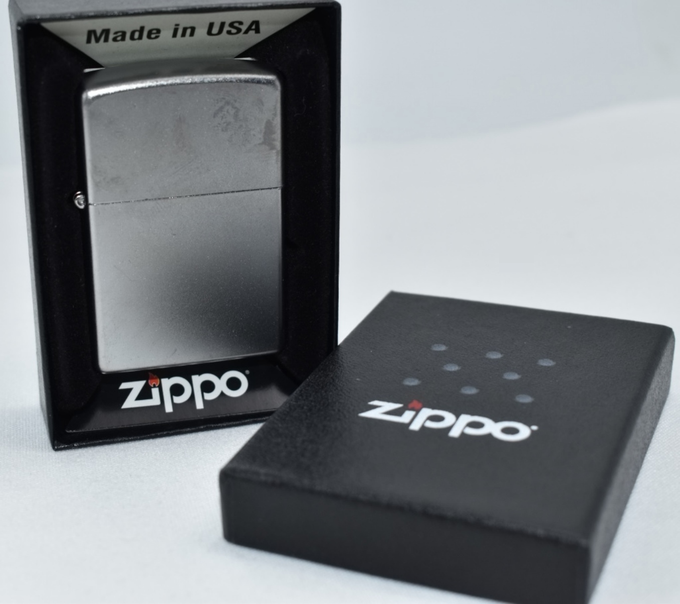 2014 Zippo Regular Lighter, Chrome Finish