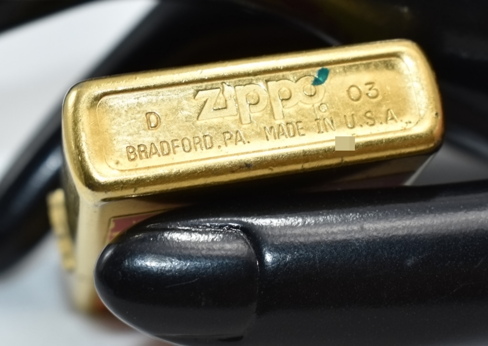 Zippo Massive Advertising Lighters Pair