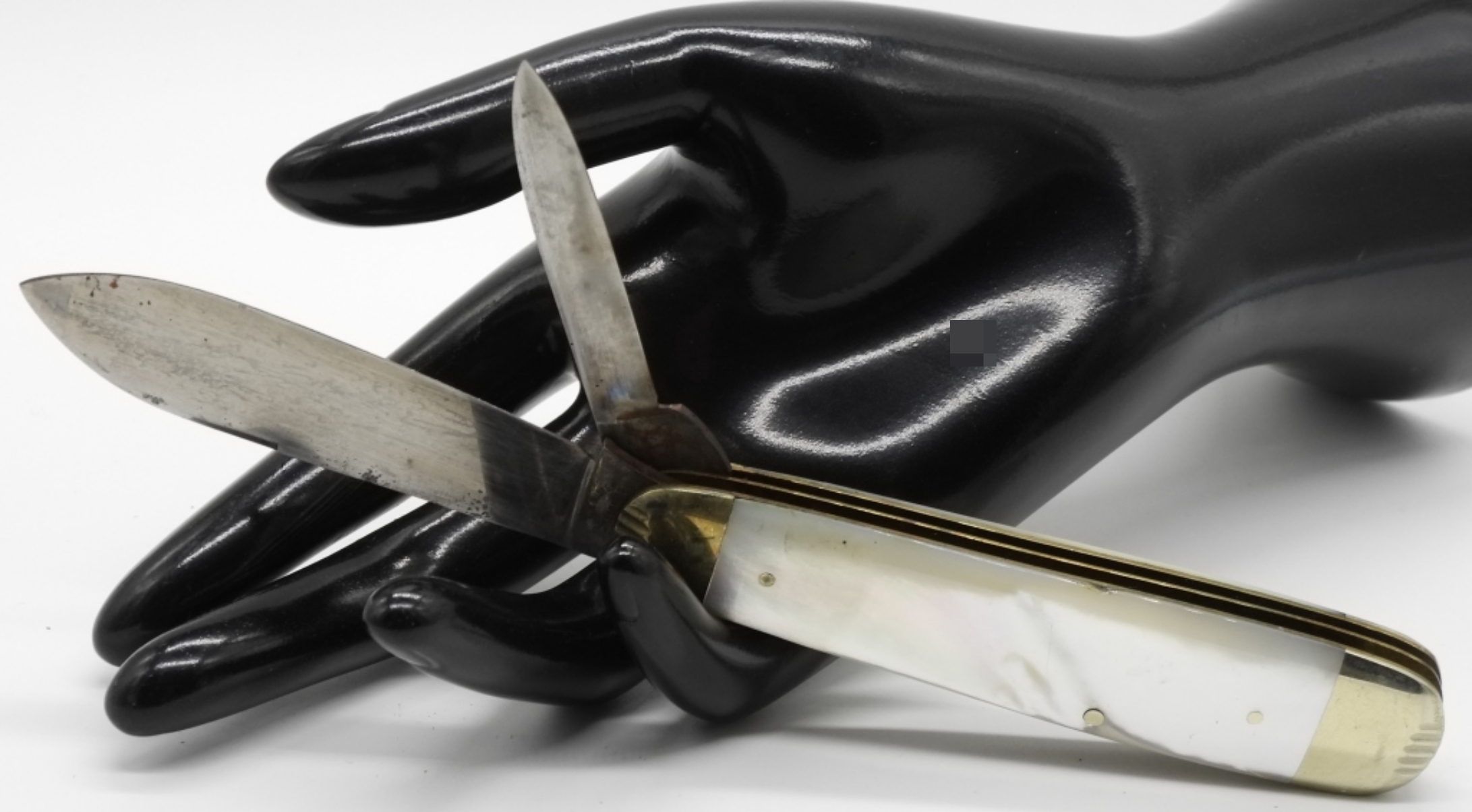 Fight'n Rooster "In God We Trust" Trapper Knife