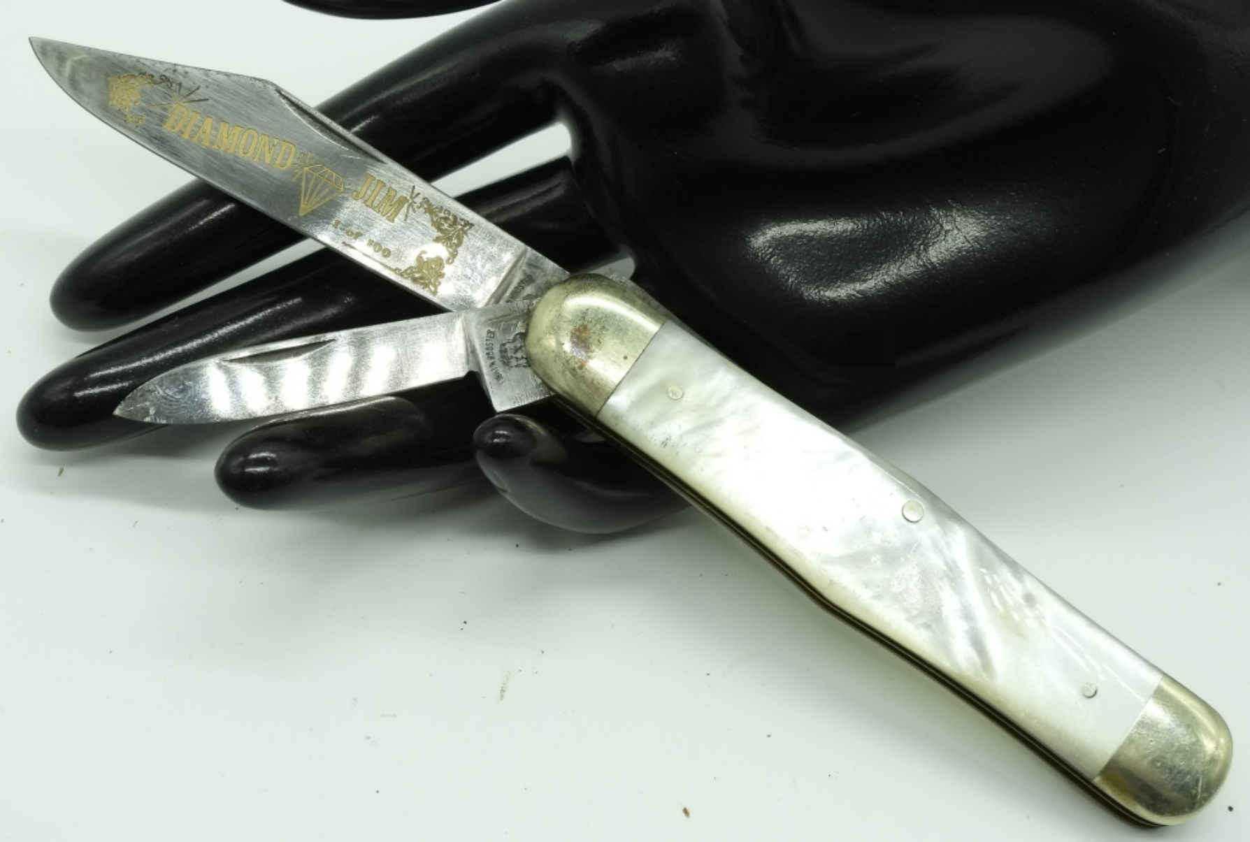 Fight'n Rooster Diamond Jim Folding Knife 1 of 100