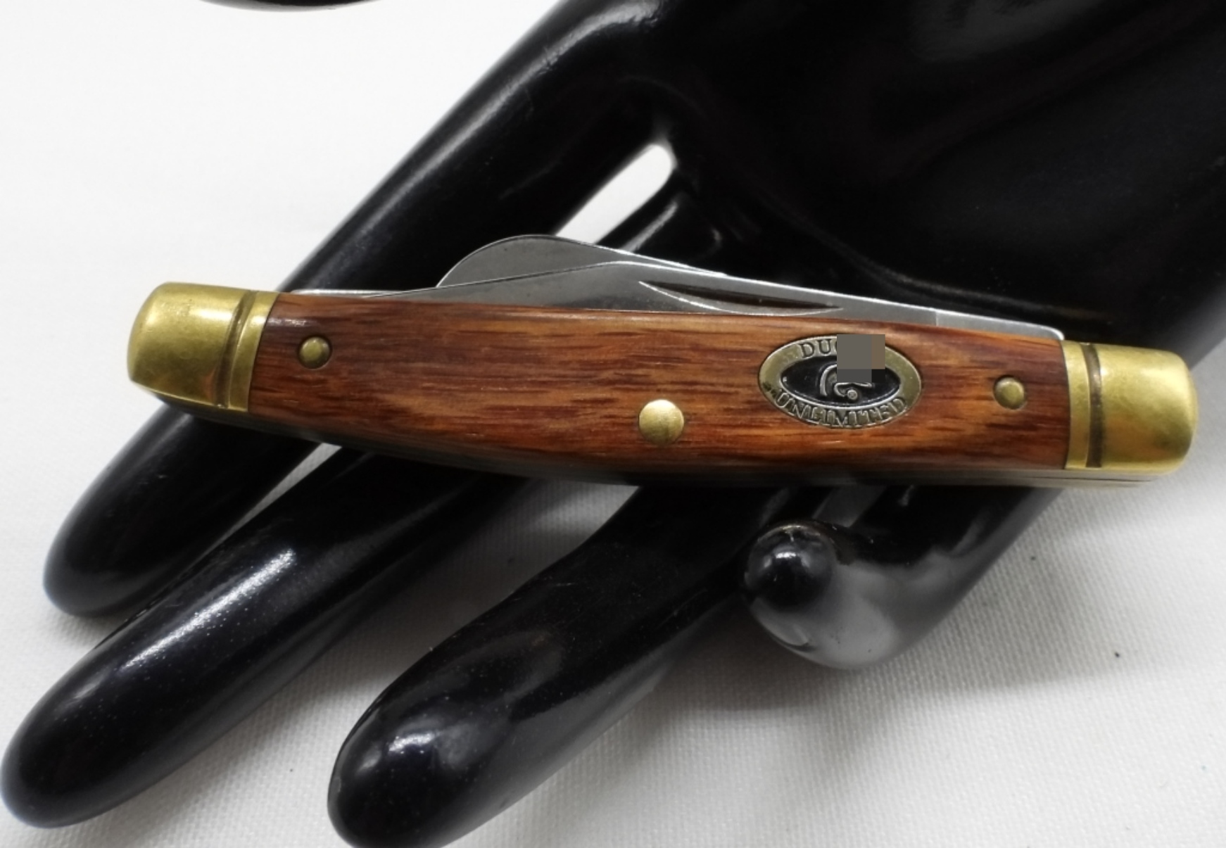 Schrade Ducks Unlimited Trapper, Wood Handles