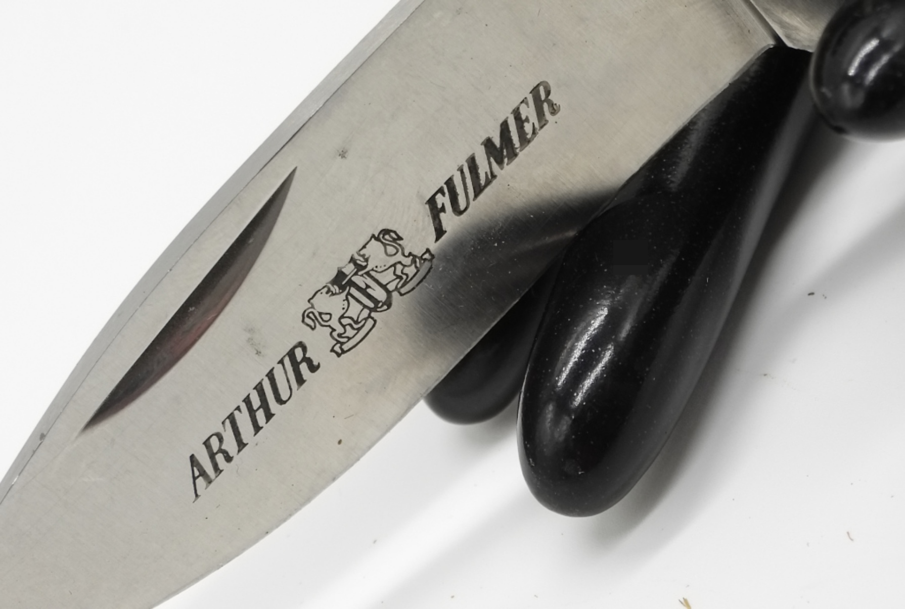 Arthur Fulmer Folding Knife, Wood Handle