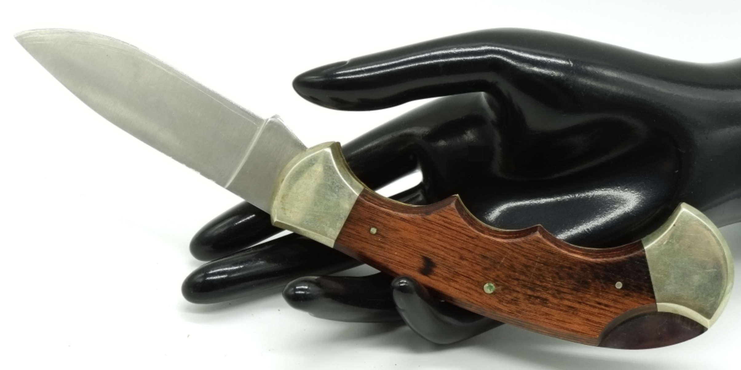 Arthur Fulmer Folding Knife, Wood Handle